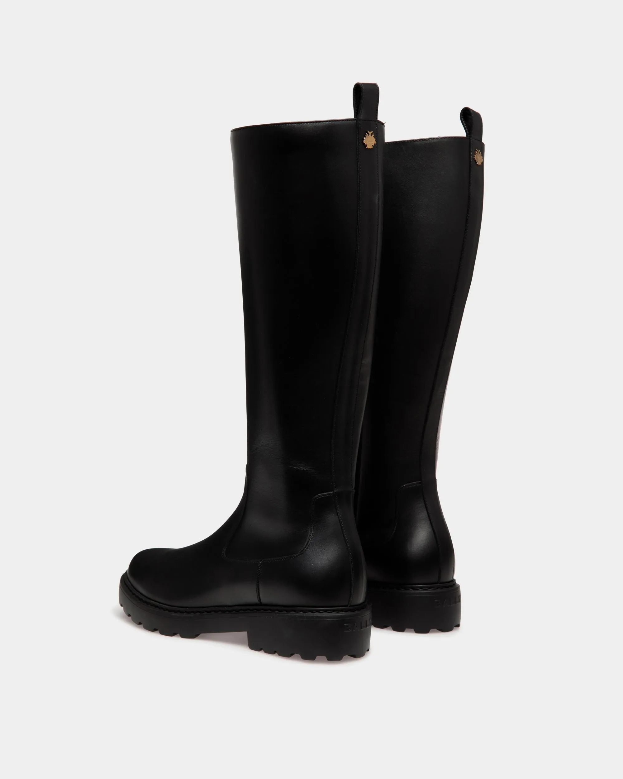 Gusto Boot in Black Leather 