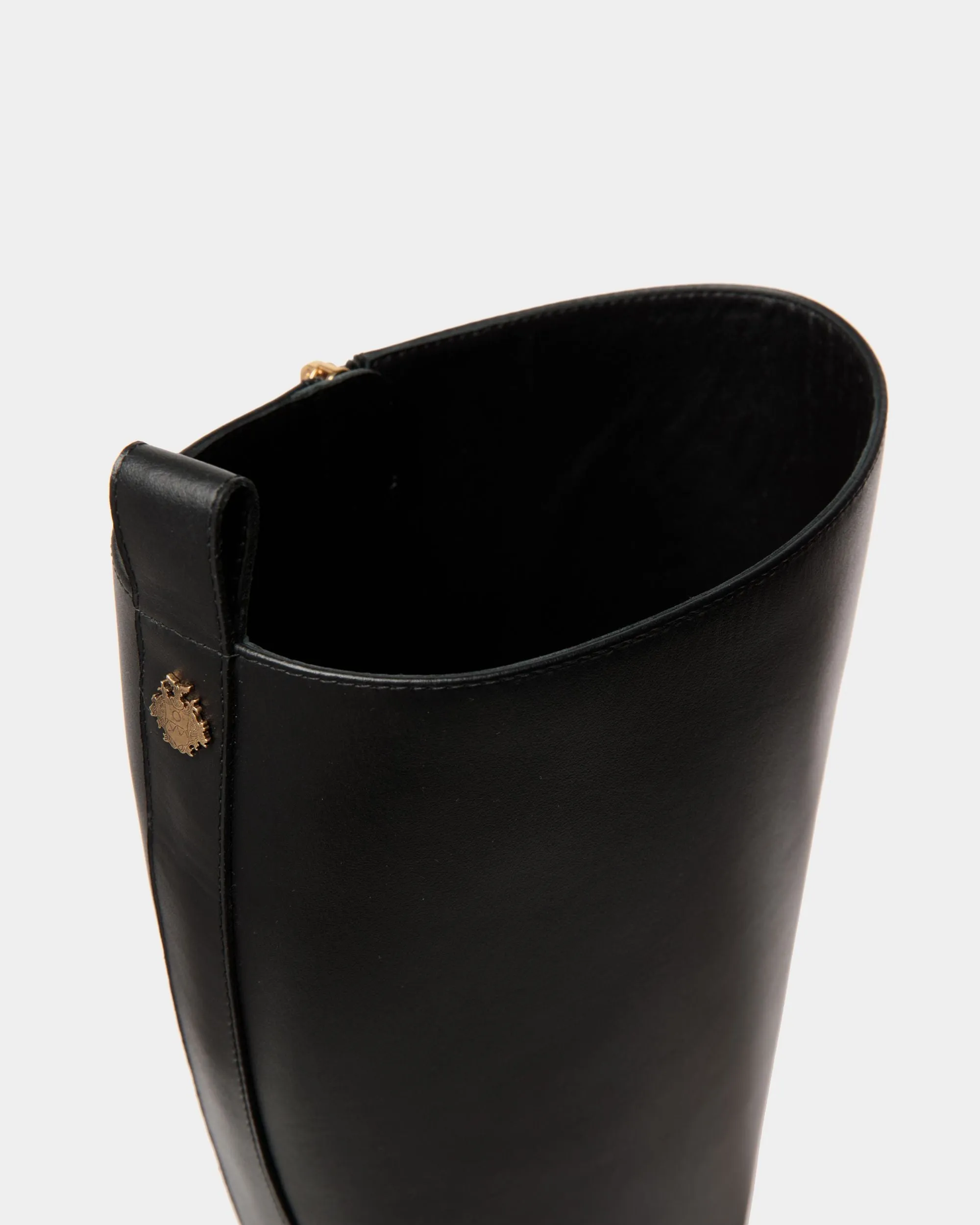 Gusto Boot in Black Leather 