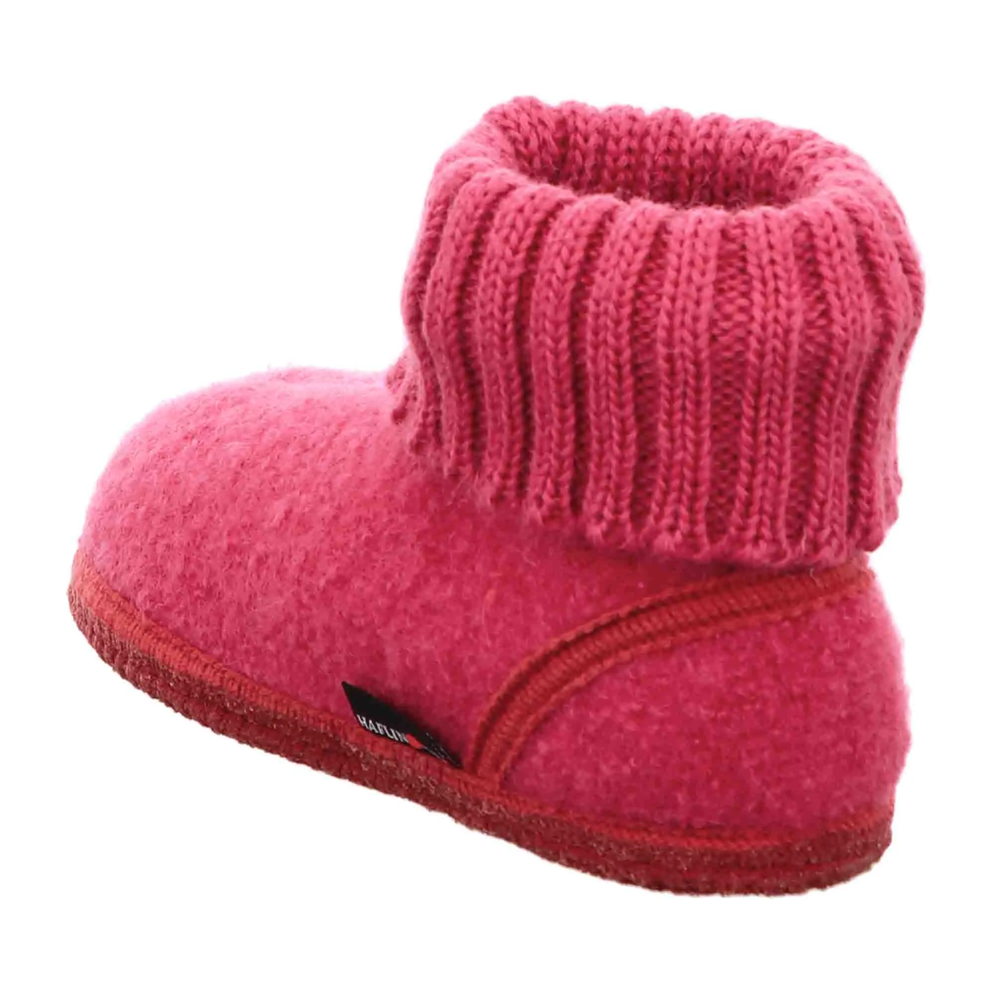 Haflinger Karl Women’s Pink Slipper - Cozy & Durable House Shoes