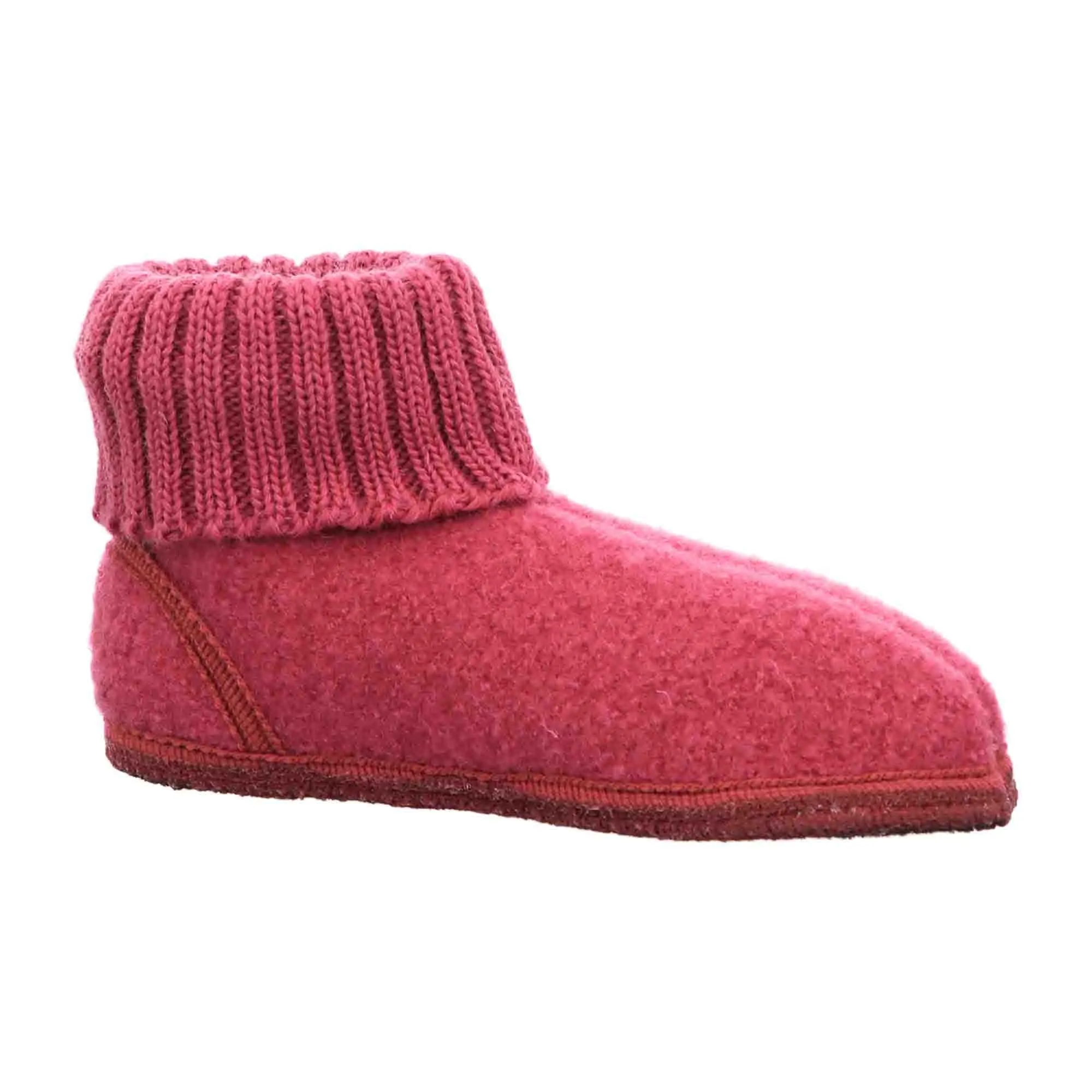 Haflinger Karl Women’s Pink Slipper - Cozy & Durable House Shoes