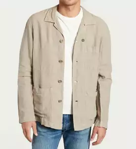 Hartford Perry Pat Linen Workwear Jacket