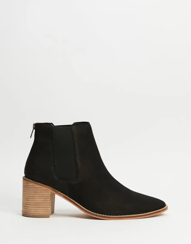 Human Premium Gibs Nubuk Leather Ankle Boot