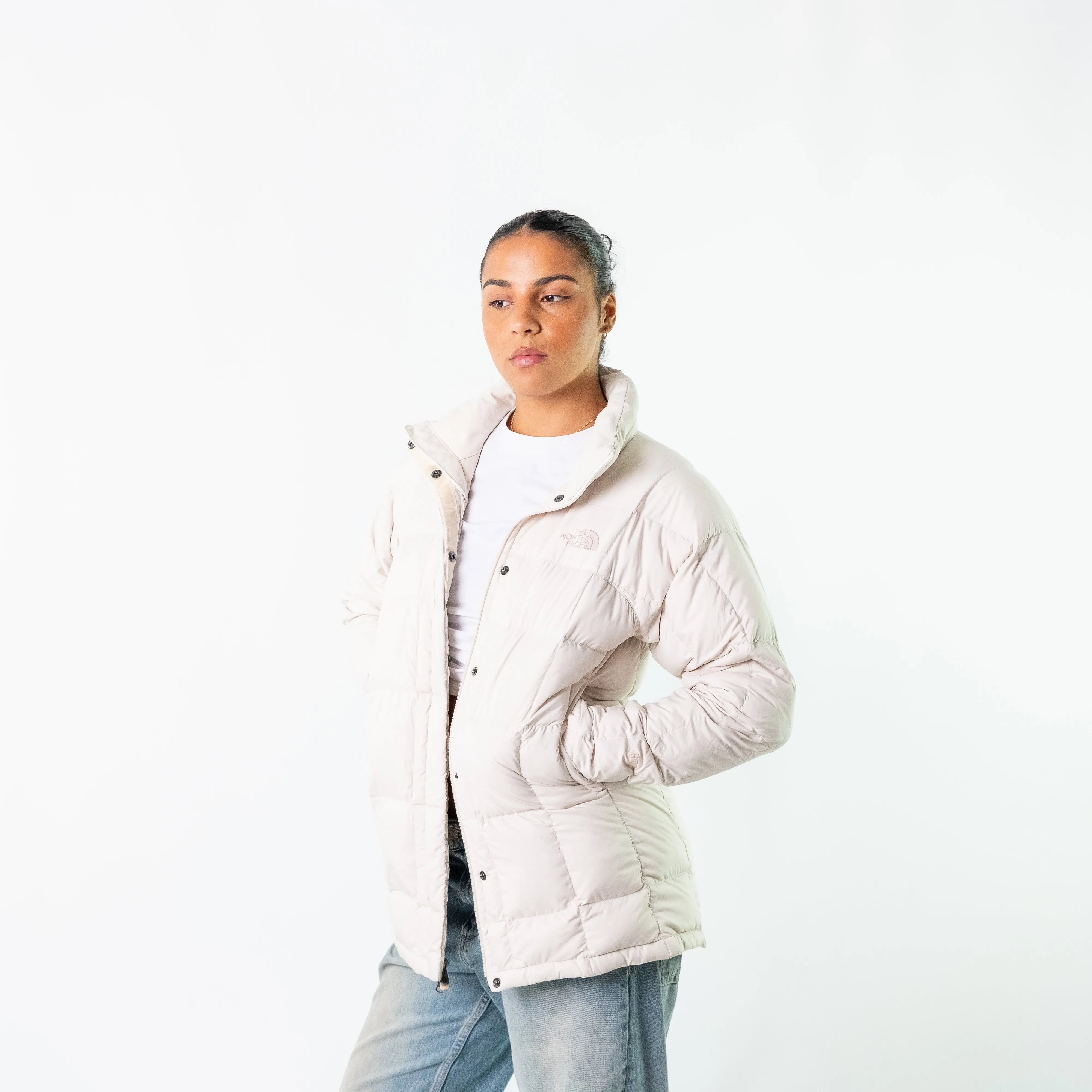 Ivory y2ks The North Face Puffer (M)