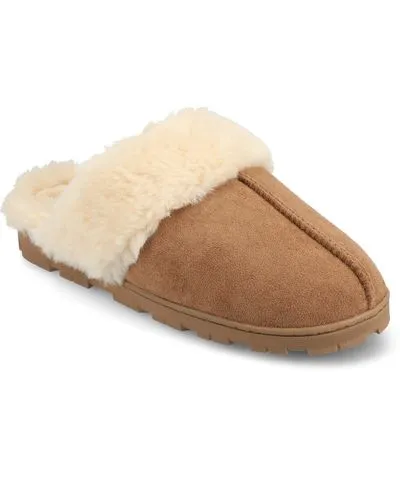 Journee Collection Women's Kalli Round Toe Slippers