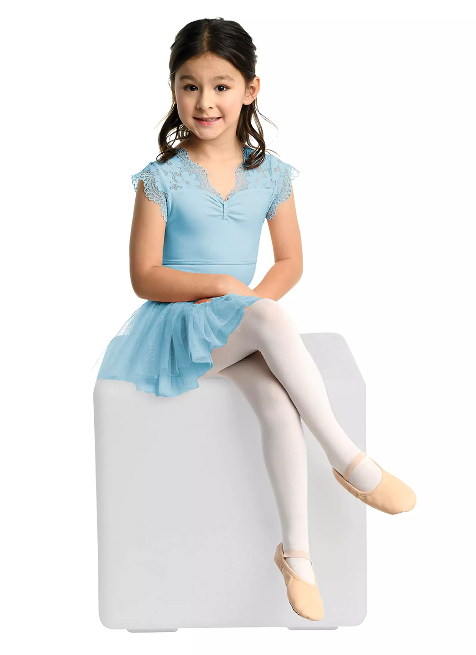 Kids Brielle Cap Sleeve Lace Dress