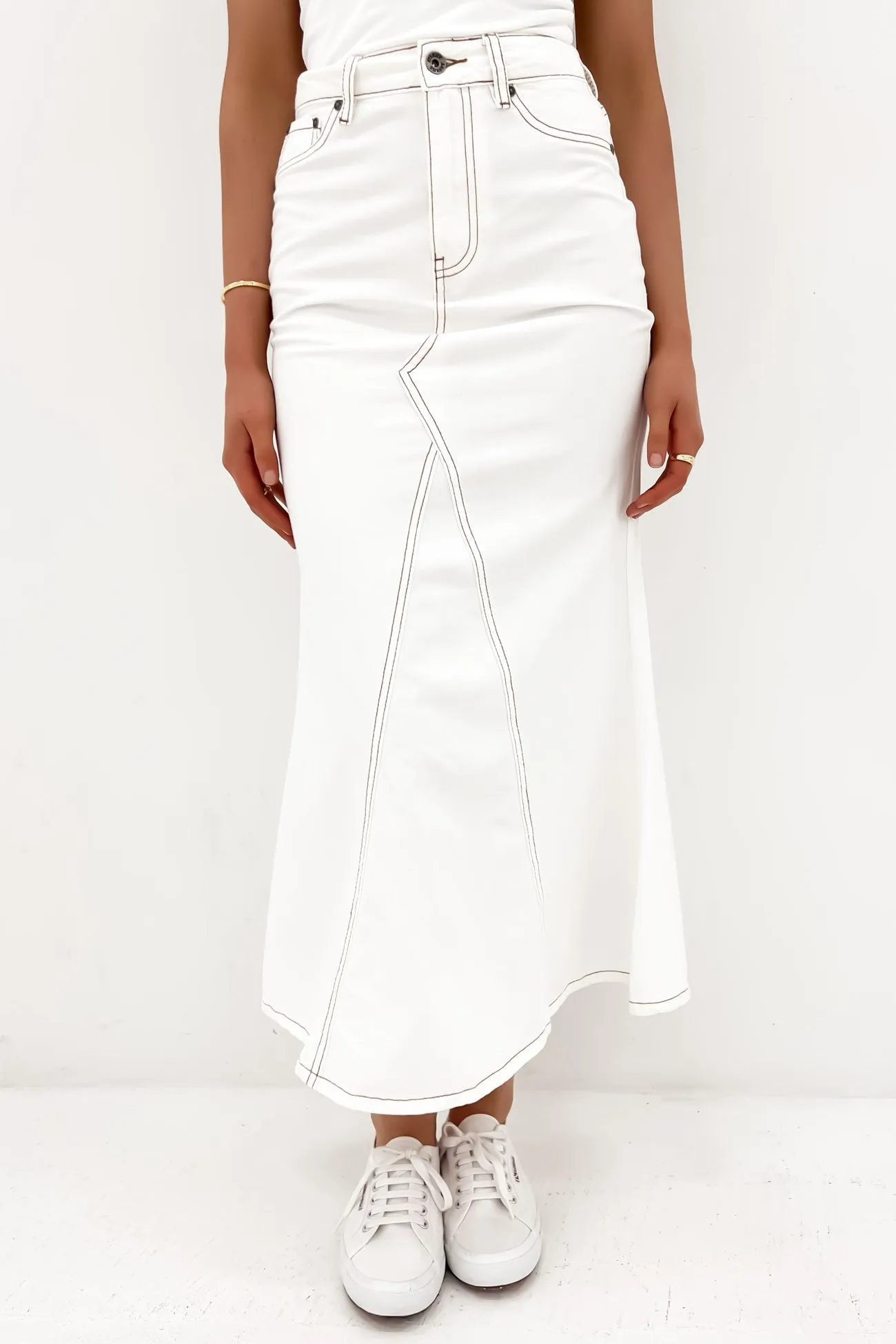 Lana Skirt Vintage White