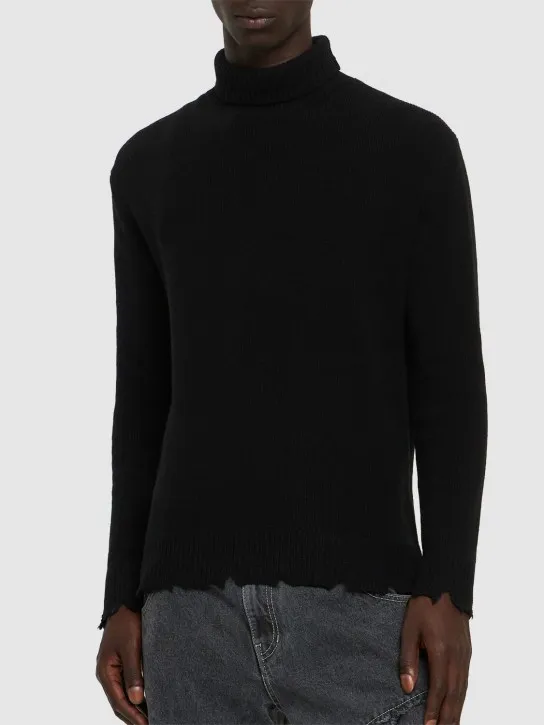 Laneus   High neck wool sweater 