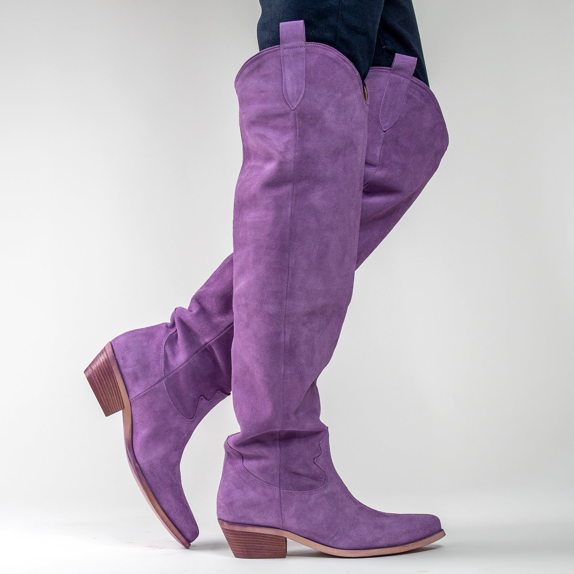 Laramie Lilac Suede