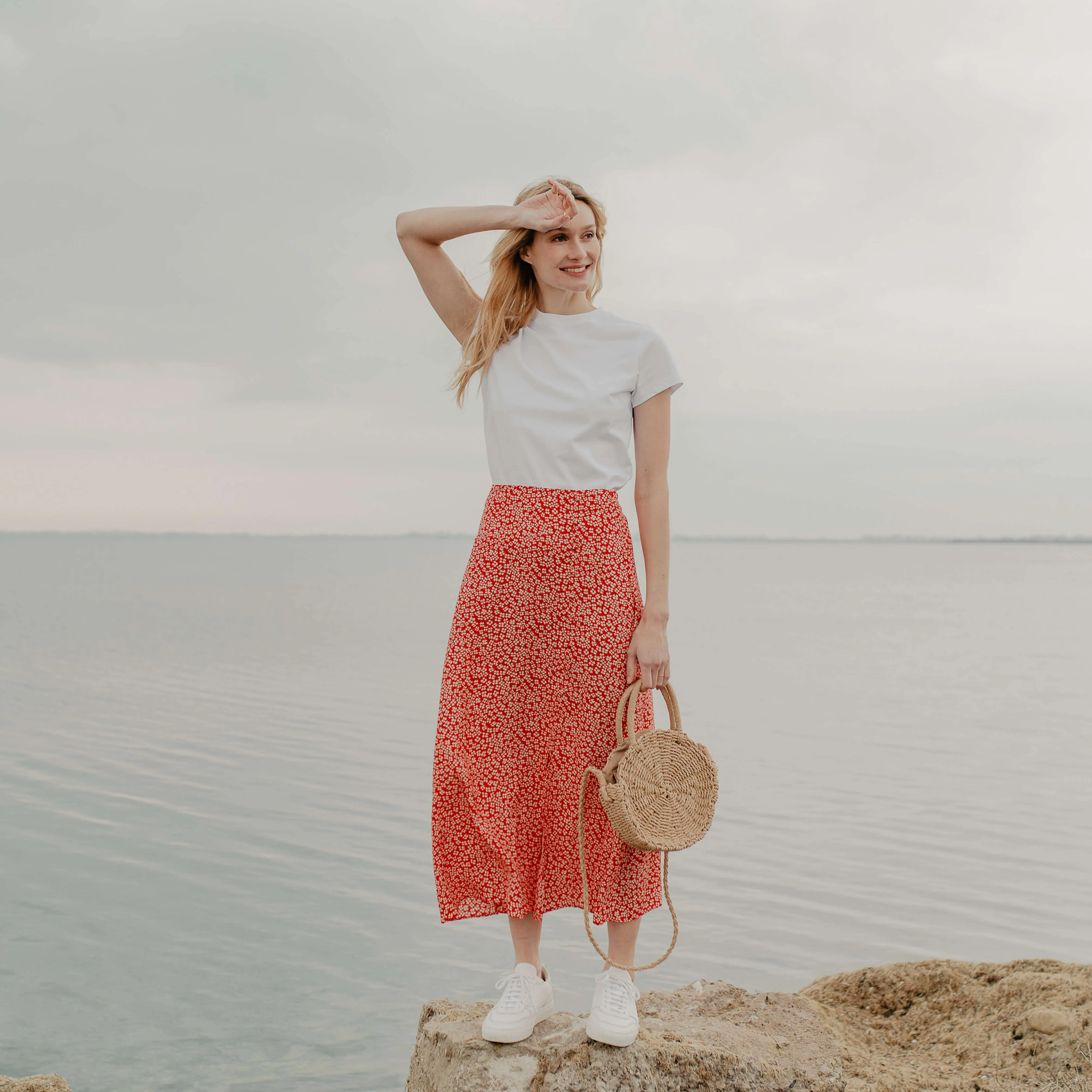 Le T-shirt Coton Supima Femme - Version ajustée