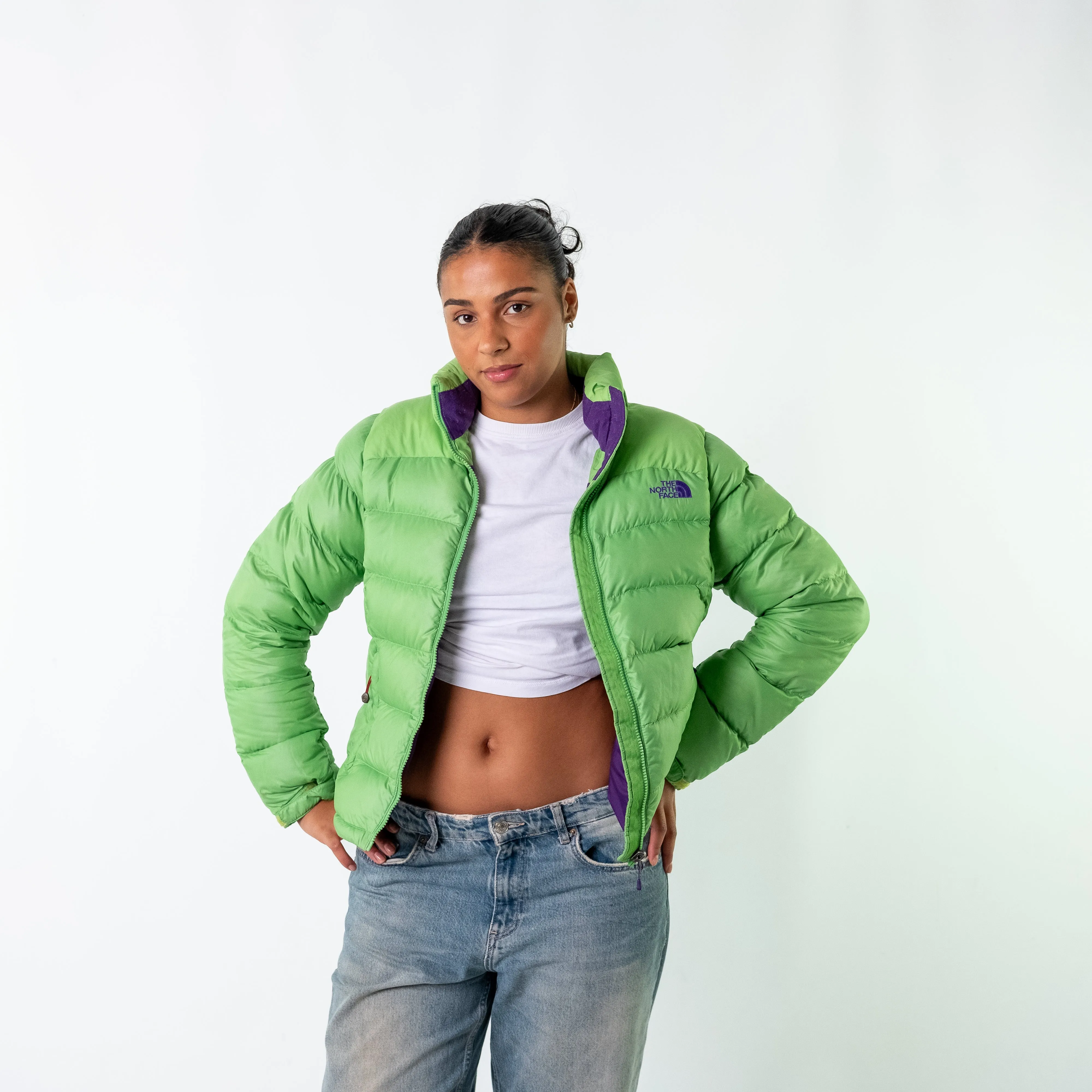 Light Green y2ks The North Face 90 Puffer (S)