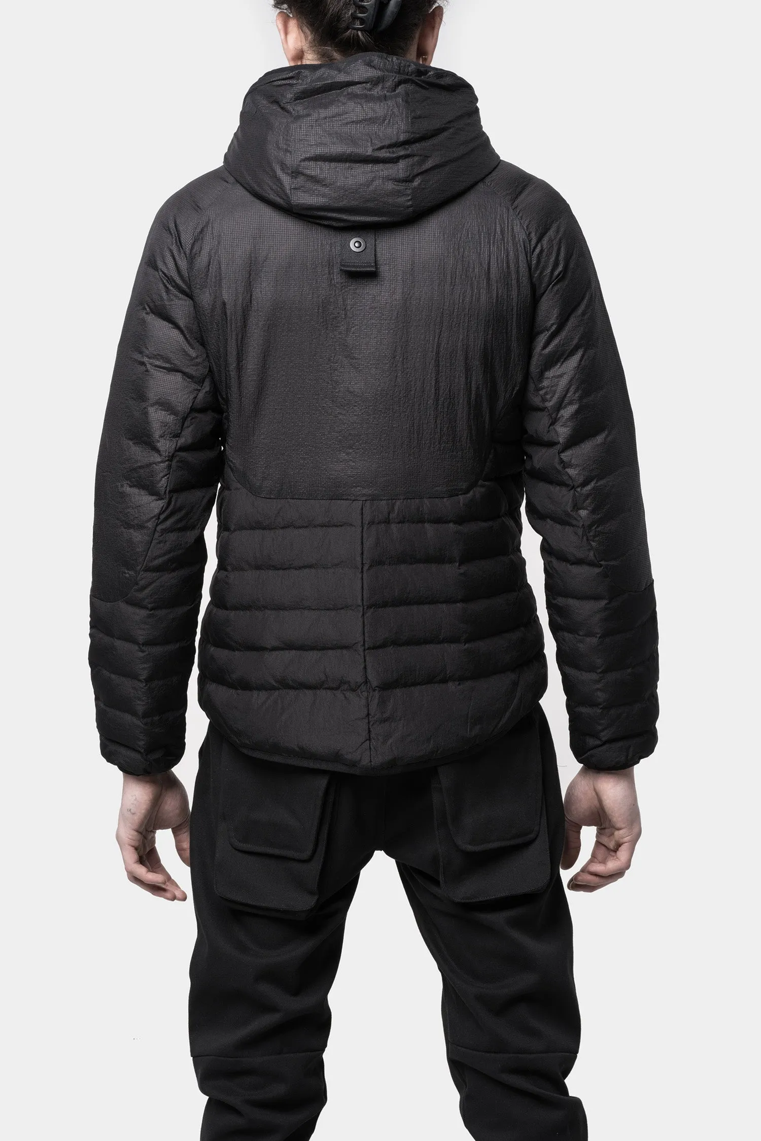 Lightweight down puffer jacket