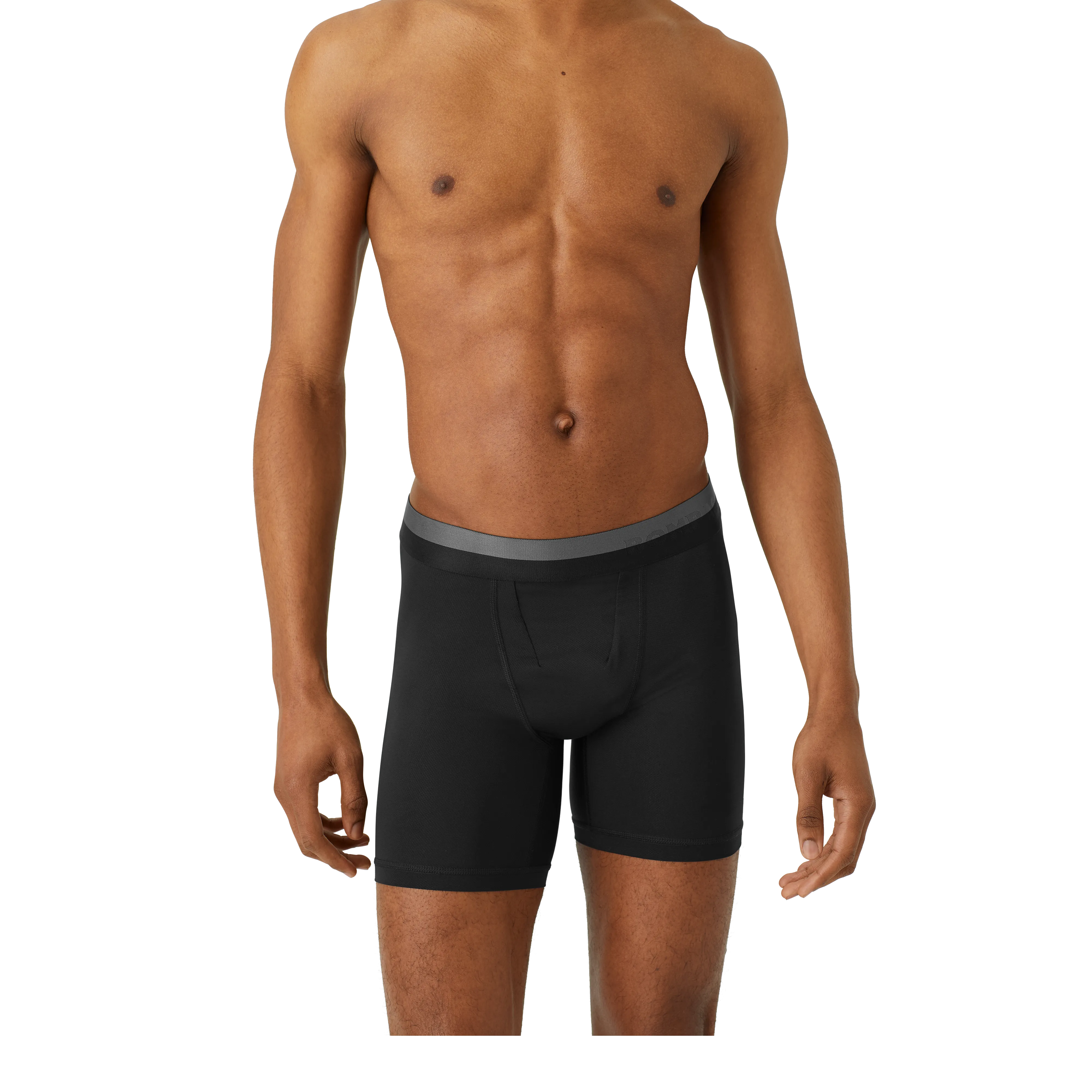 Men's Active Flyless Boxer Brief 6-Pack