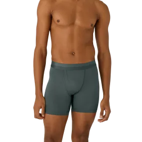 Men's Active Flyless Boxer Brief 6-Pack