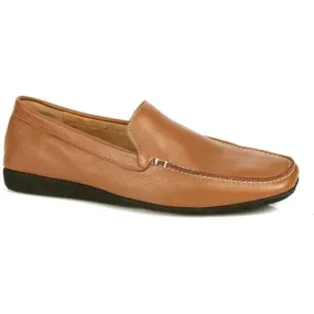 Michael Toschi Matina House Shoes Tan Pebble Grain