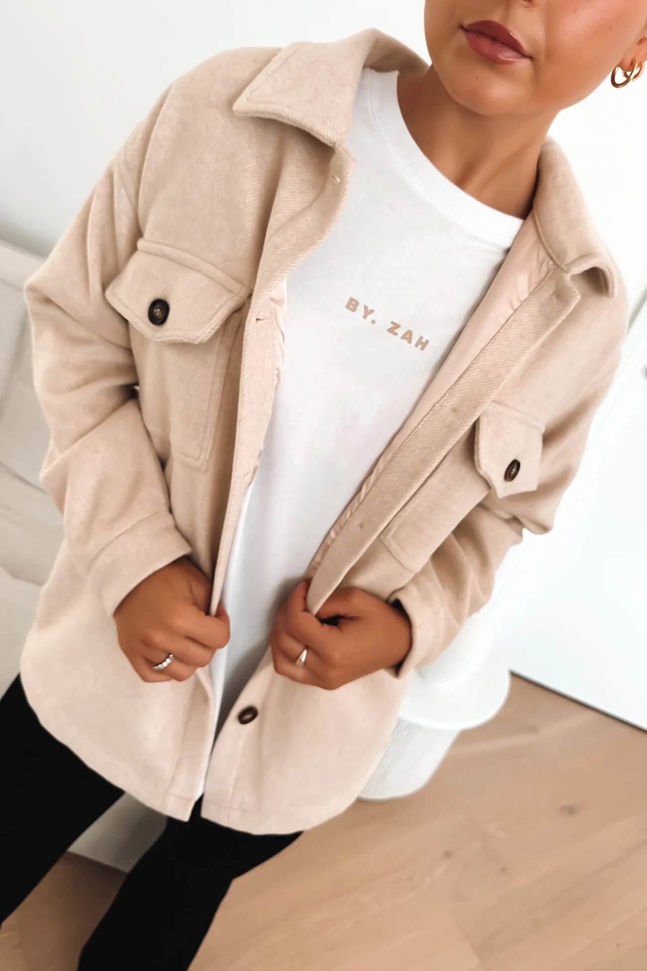 Miles Coat Beige