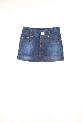 Miss Sixty Denim Mini Skirt (L)