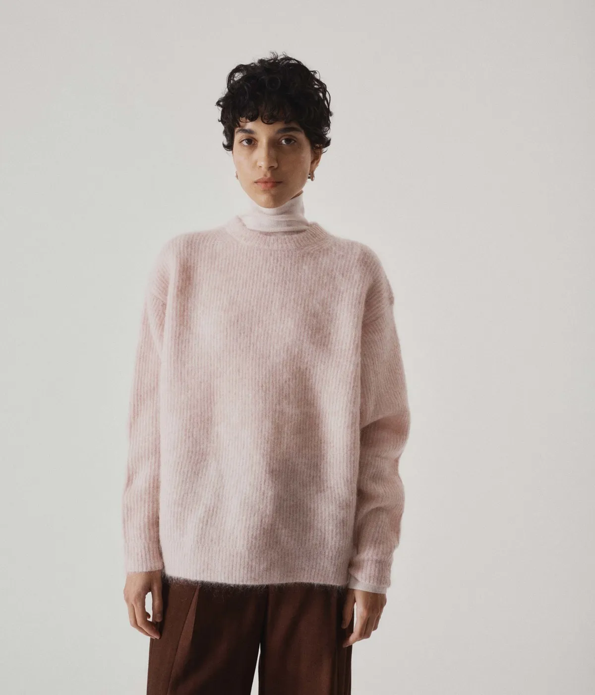 Mohair Sweater - Blush