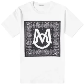 Moncler Bandana Print T-ShirtWhite