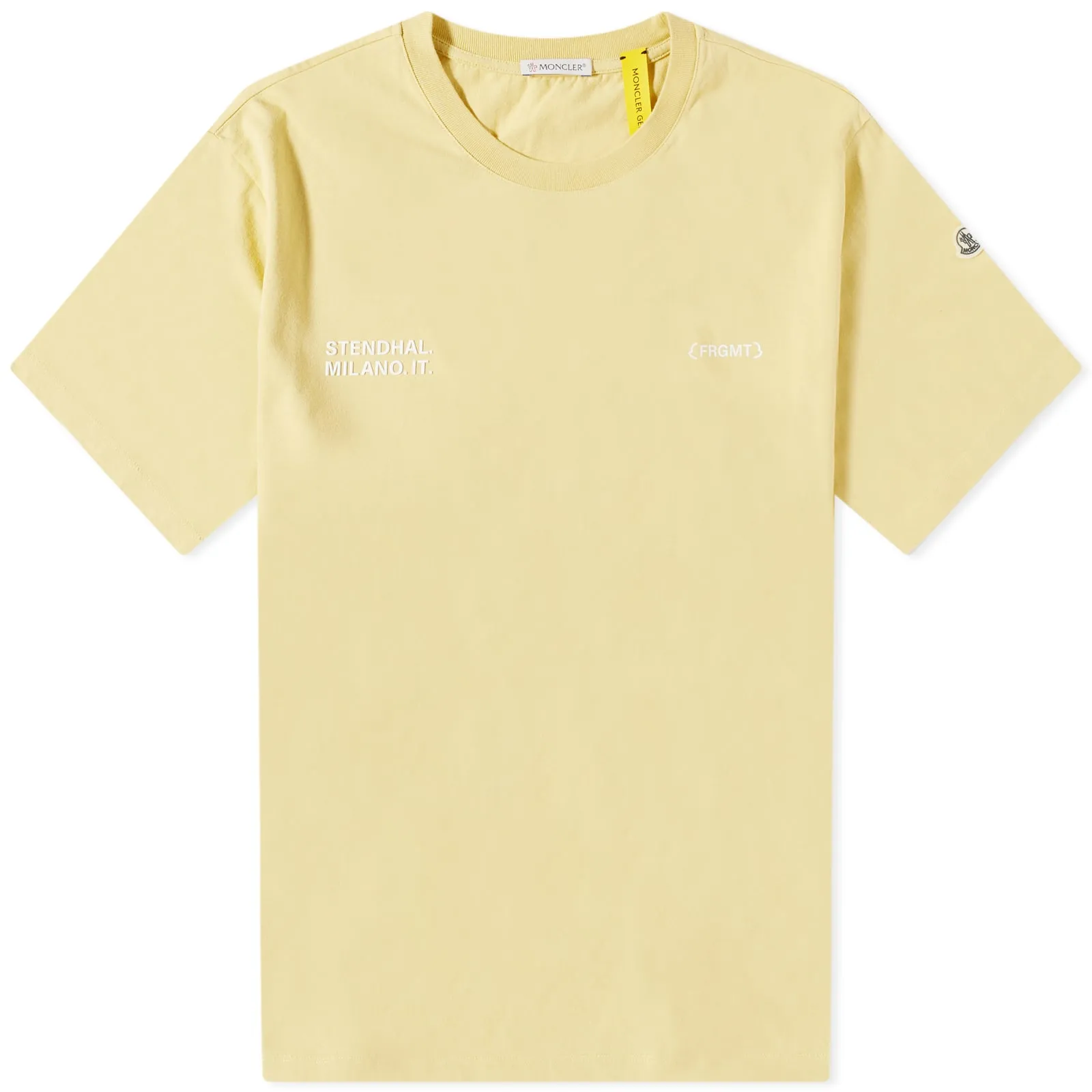 Moncler Genius x Fragment T-ShirtYellow