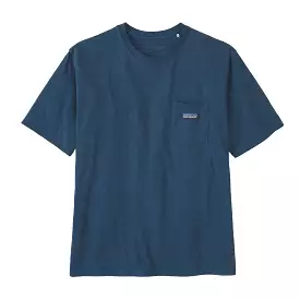 M'S DAILY POCKET TEE TIDAL BLUE