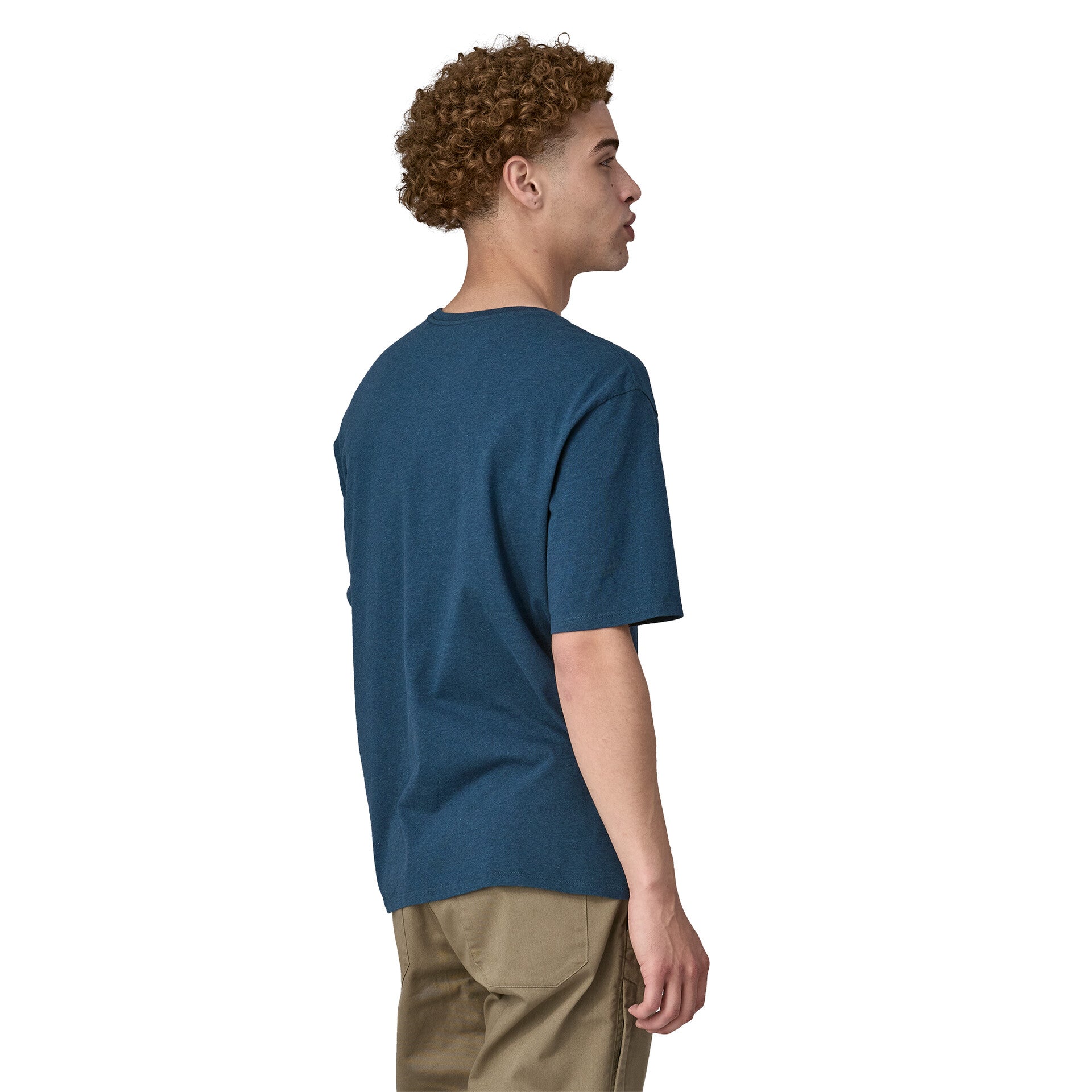 M'S DAILY POCKET TEE TIDAL BLUE