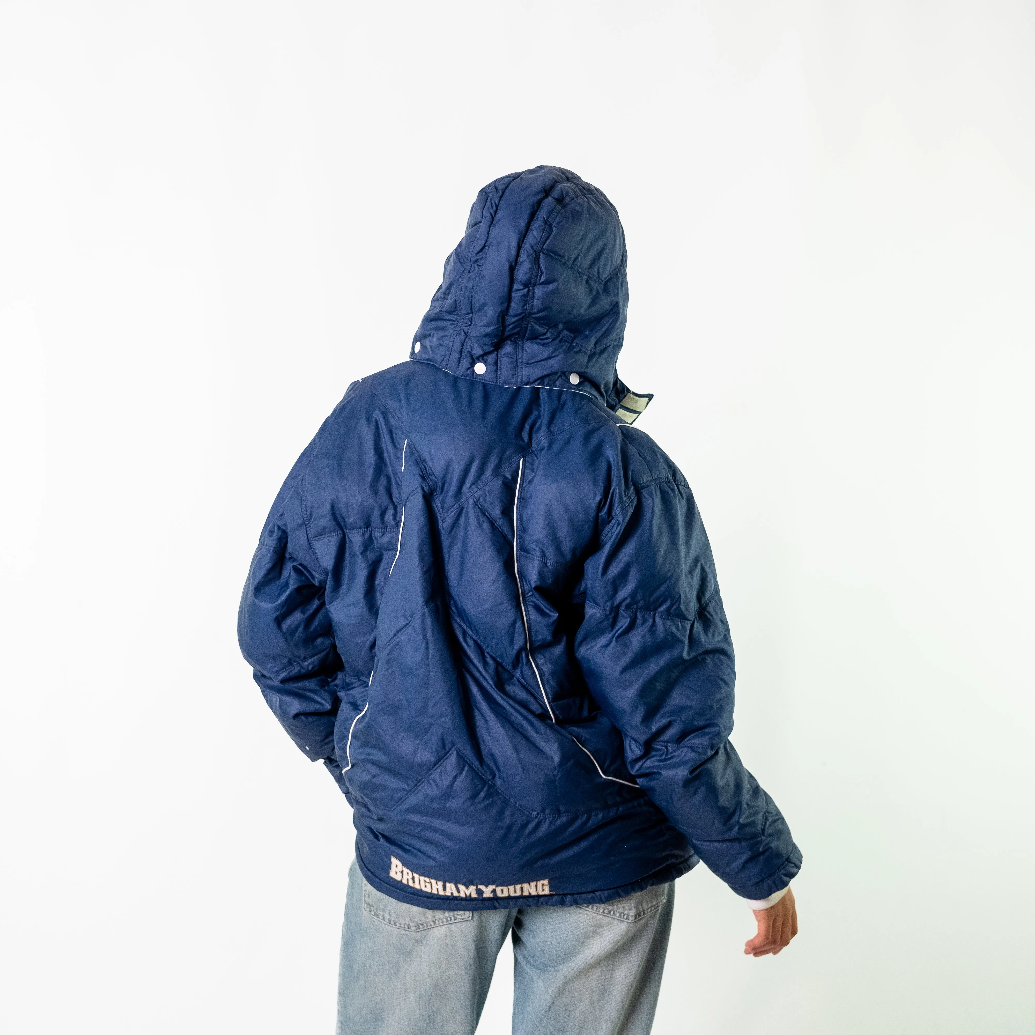 Navy Blue y2ks Nike Puffer (S)