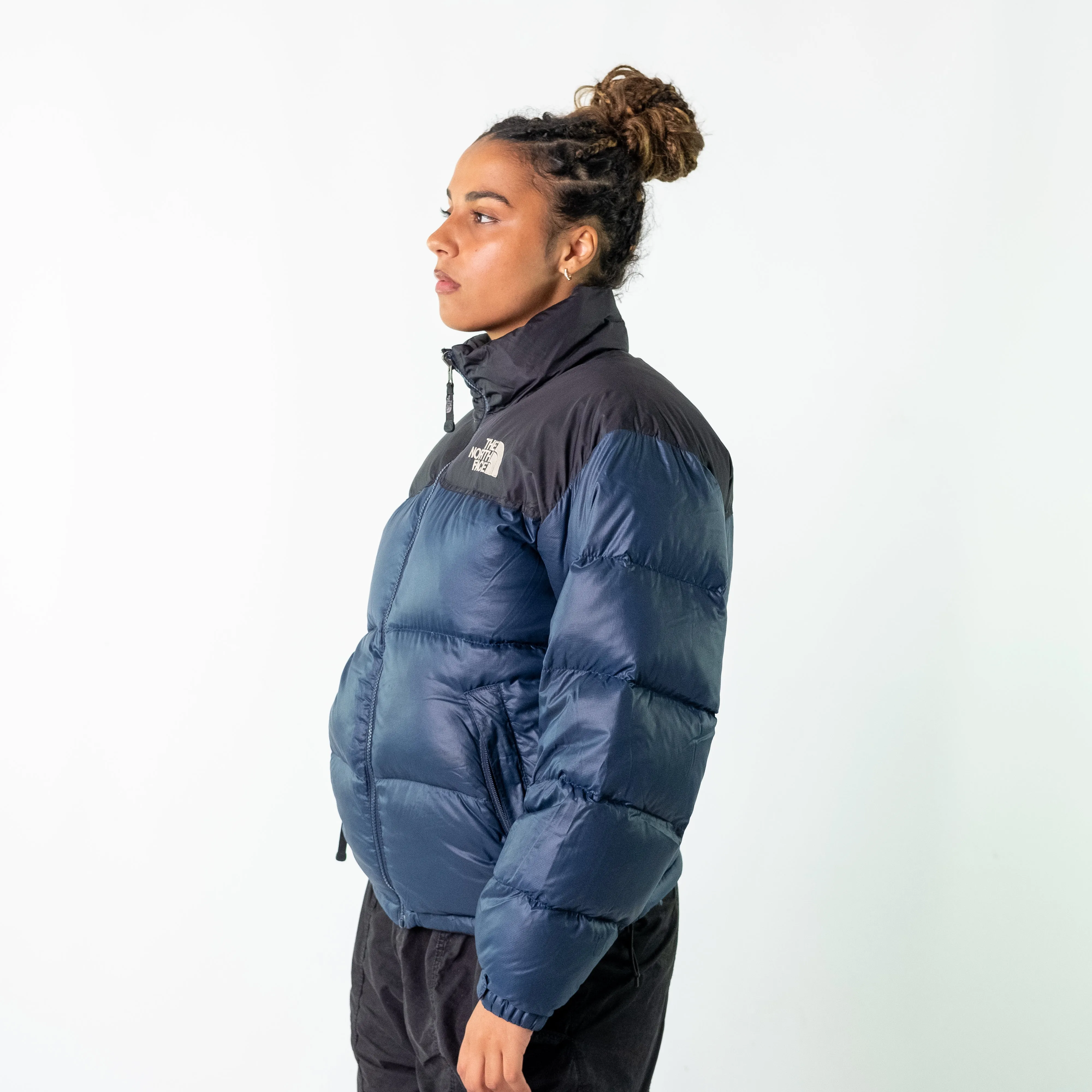 Navy Blue y2ks The North Face 90 Puffer (S)