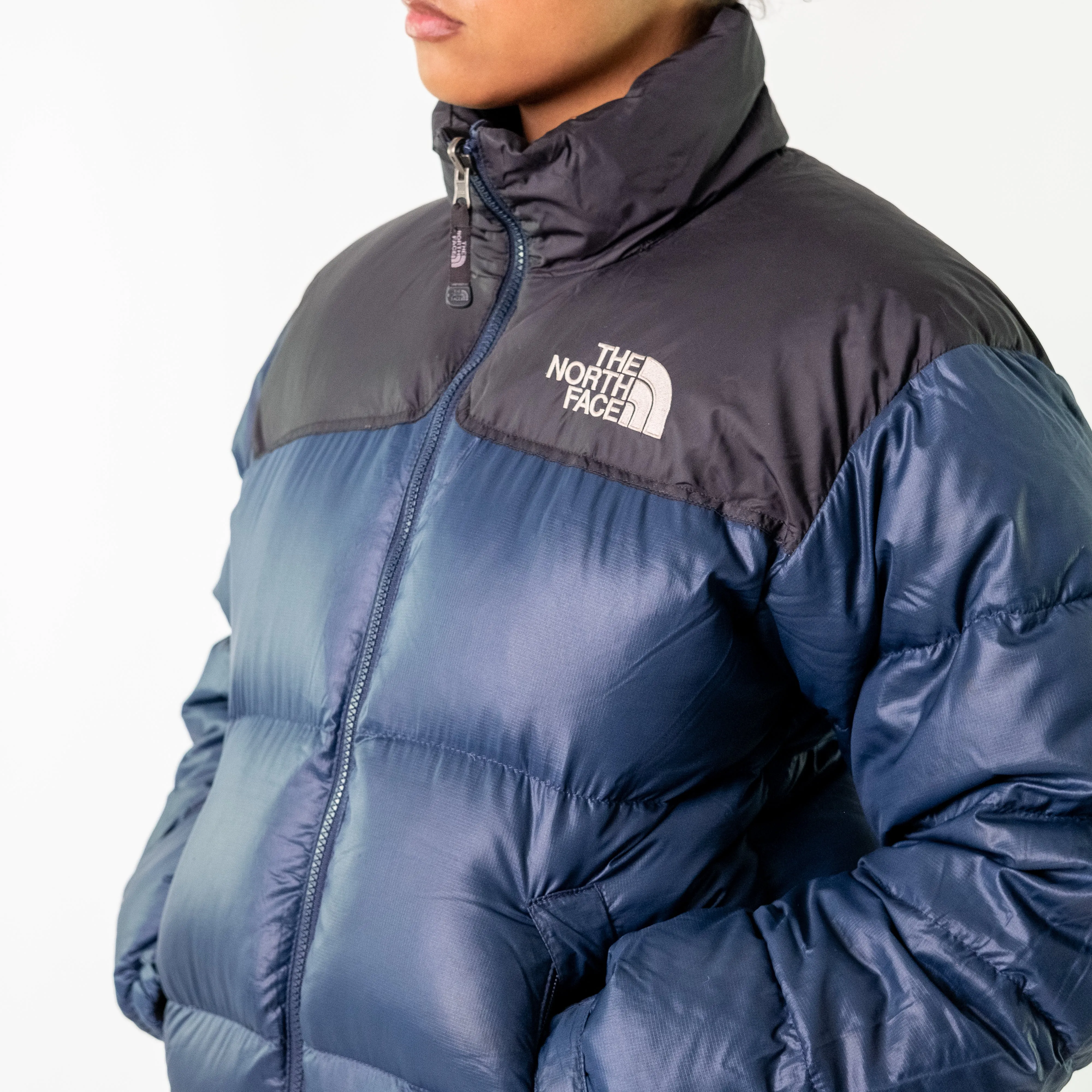 Navy Blue y2ks The North Face 90 Puffer (S)