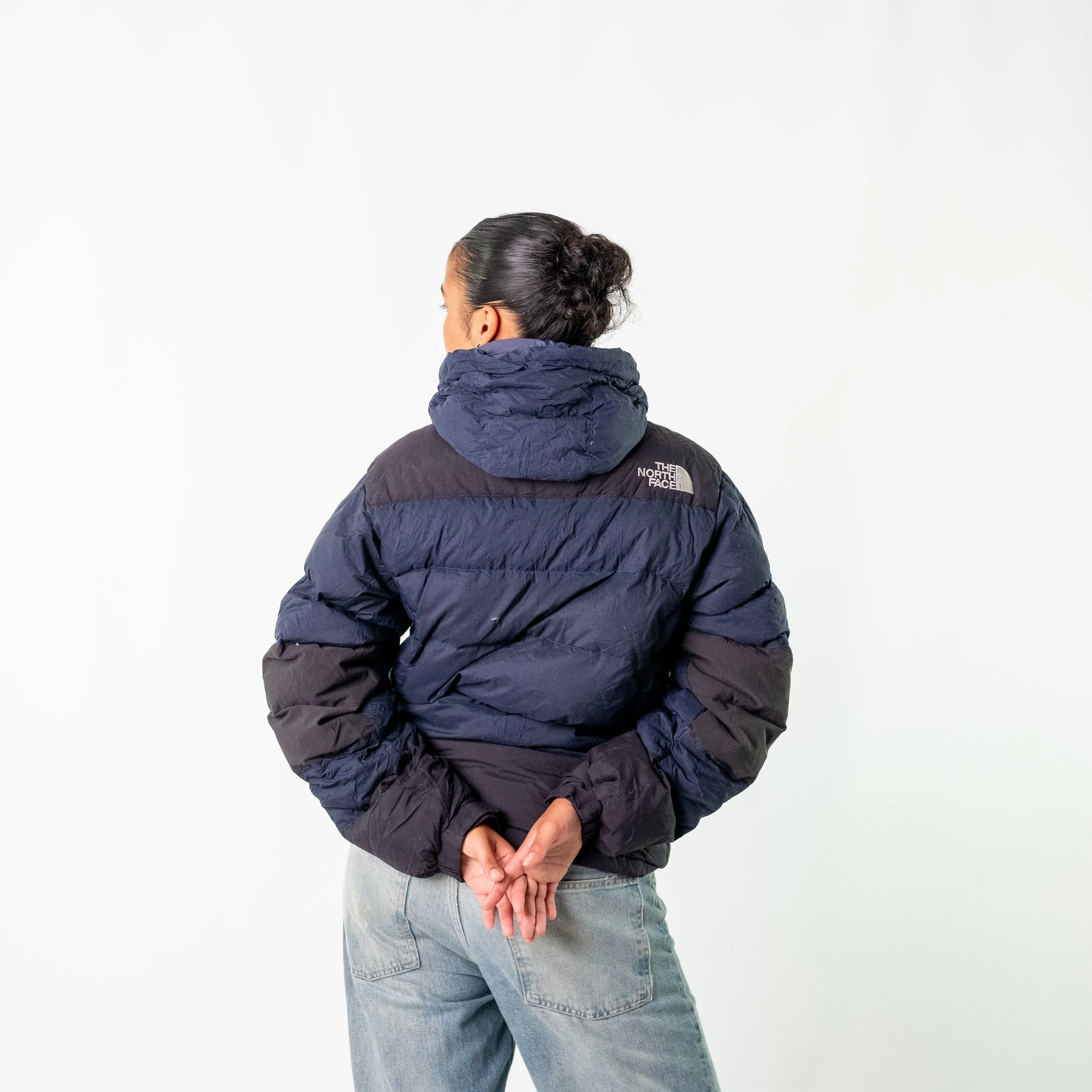 Navy Blue y2ks The North Face 95 Puffer (M)