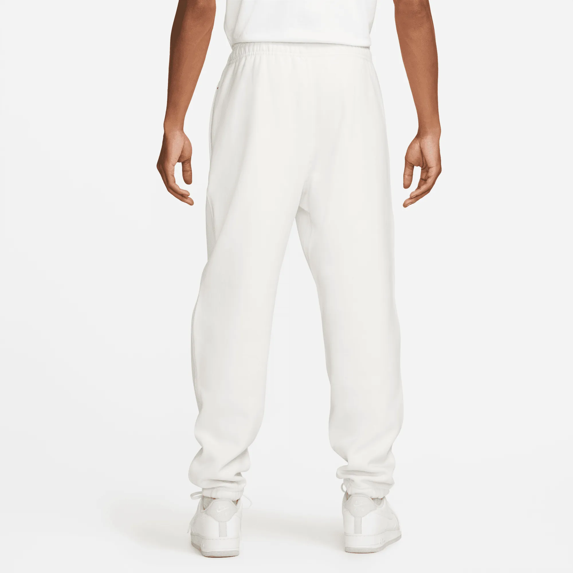 Nike Solo Swoosh Phantom White Sweatpants