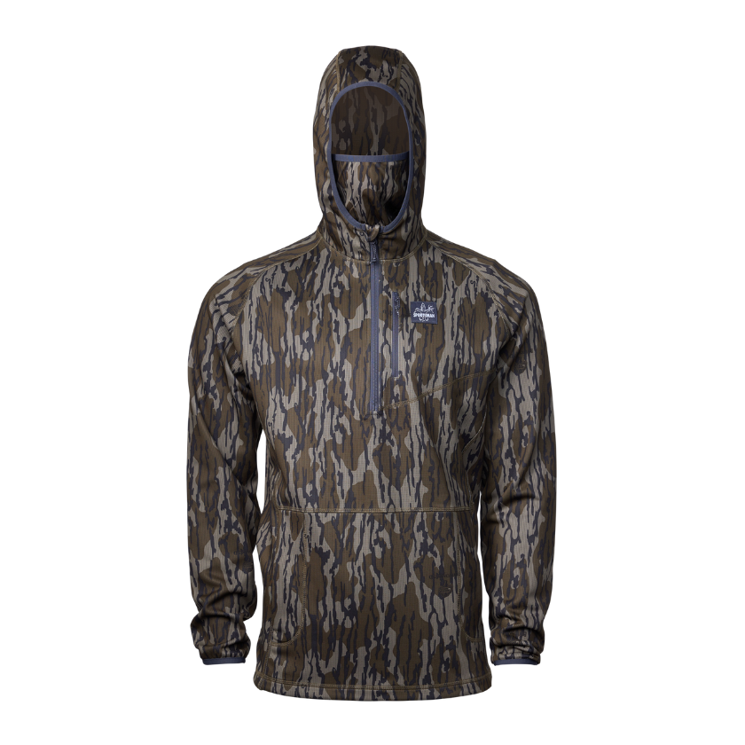 Original Outbound Hoodie: Lightweight Hunting & Fishing Hoodie with Face Mask