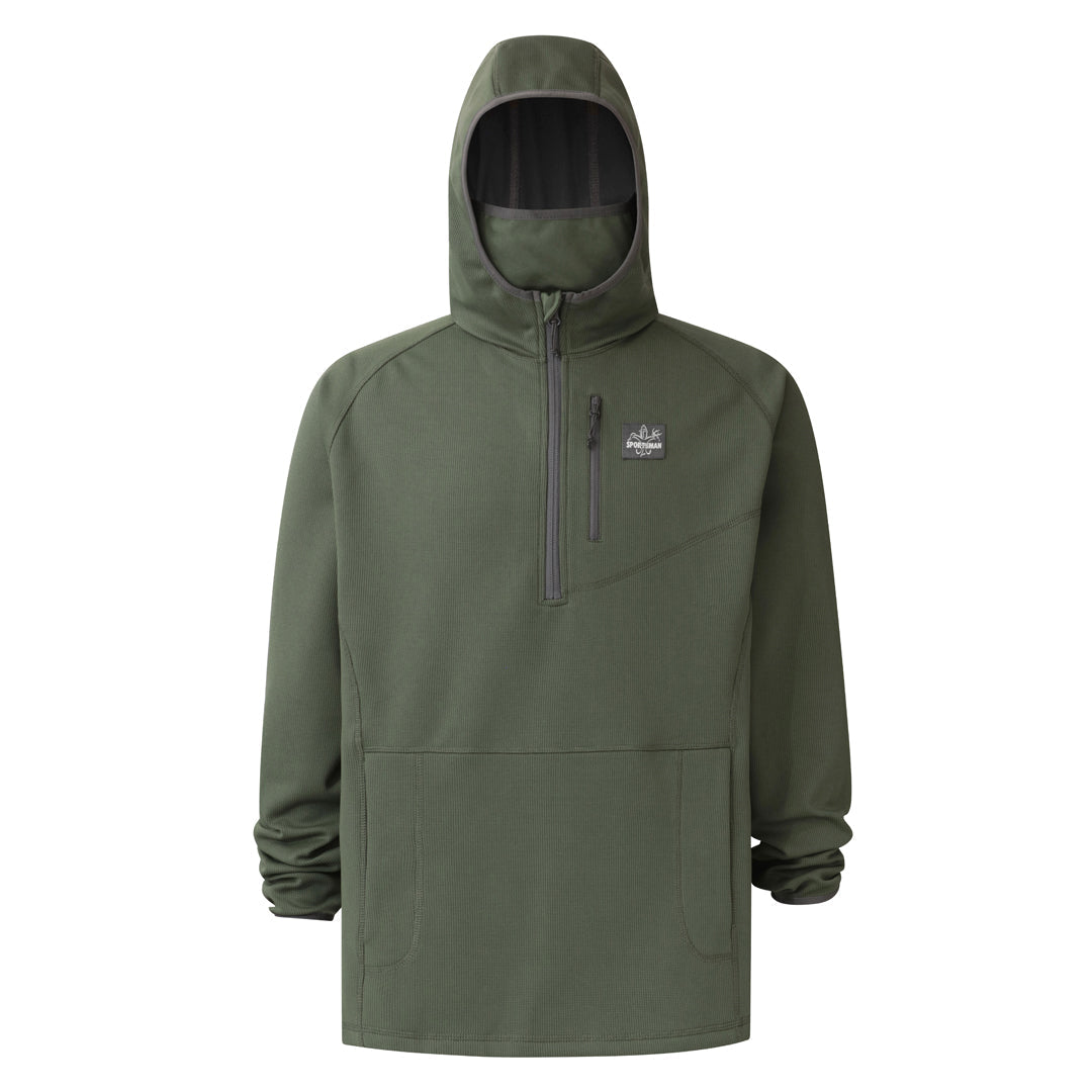 Original Outbound Hoodie: Lightweight Hunting & Fishing Hoodie with Face Mask