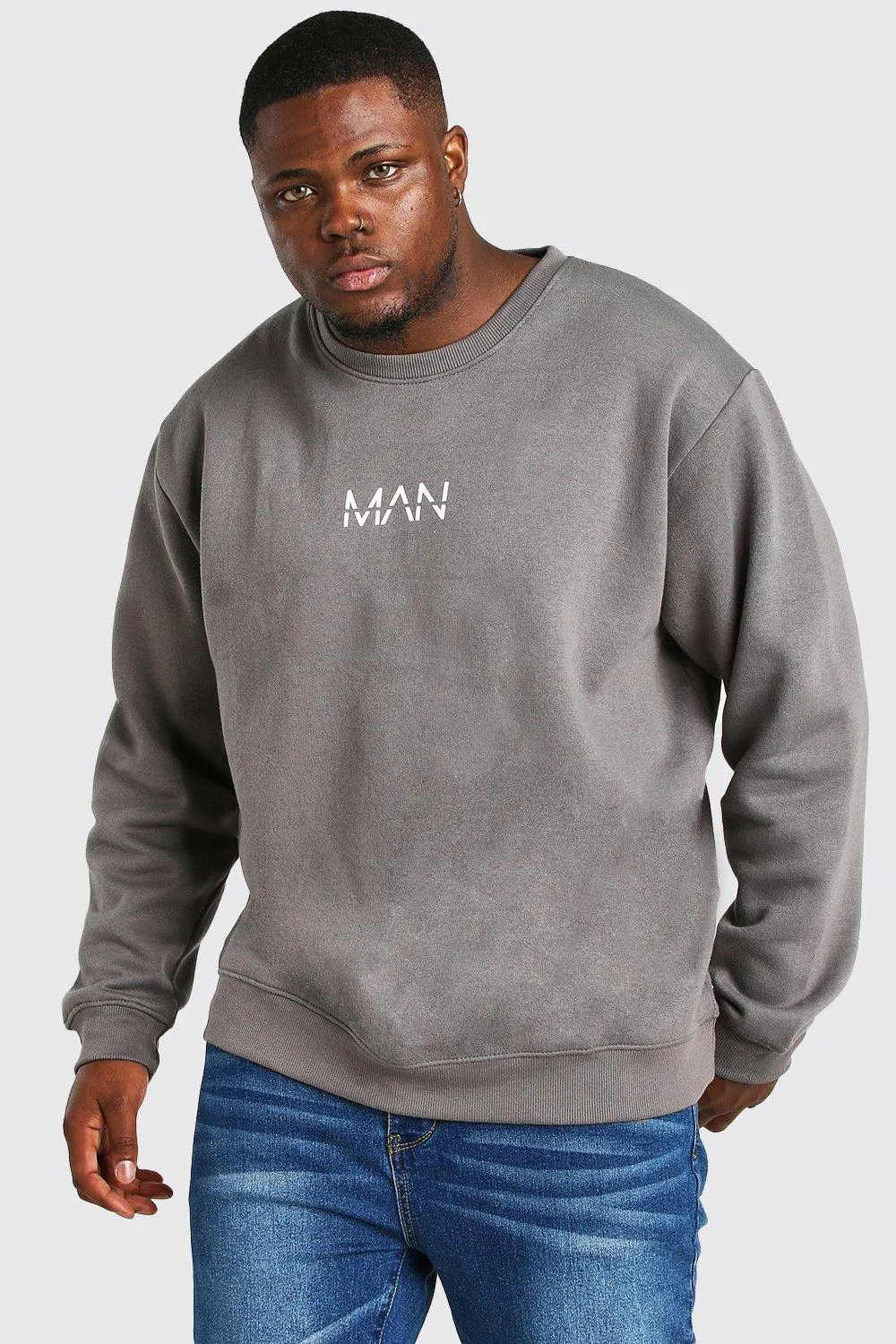 Plus Size MAN Dash Sweater