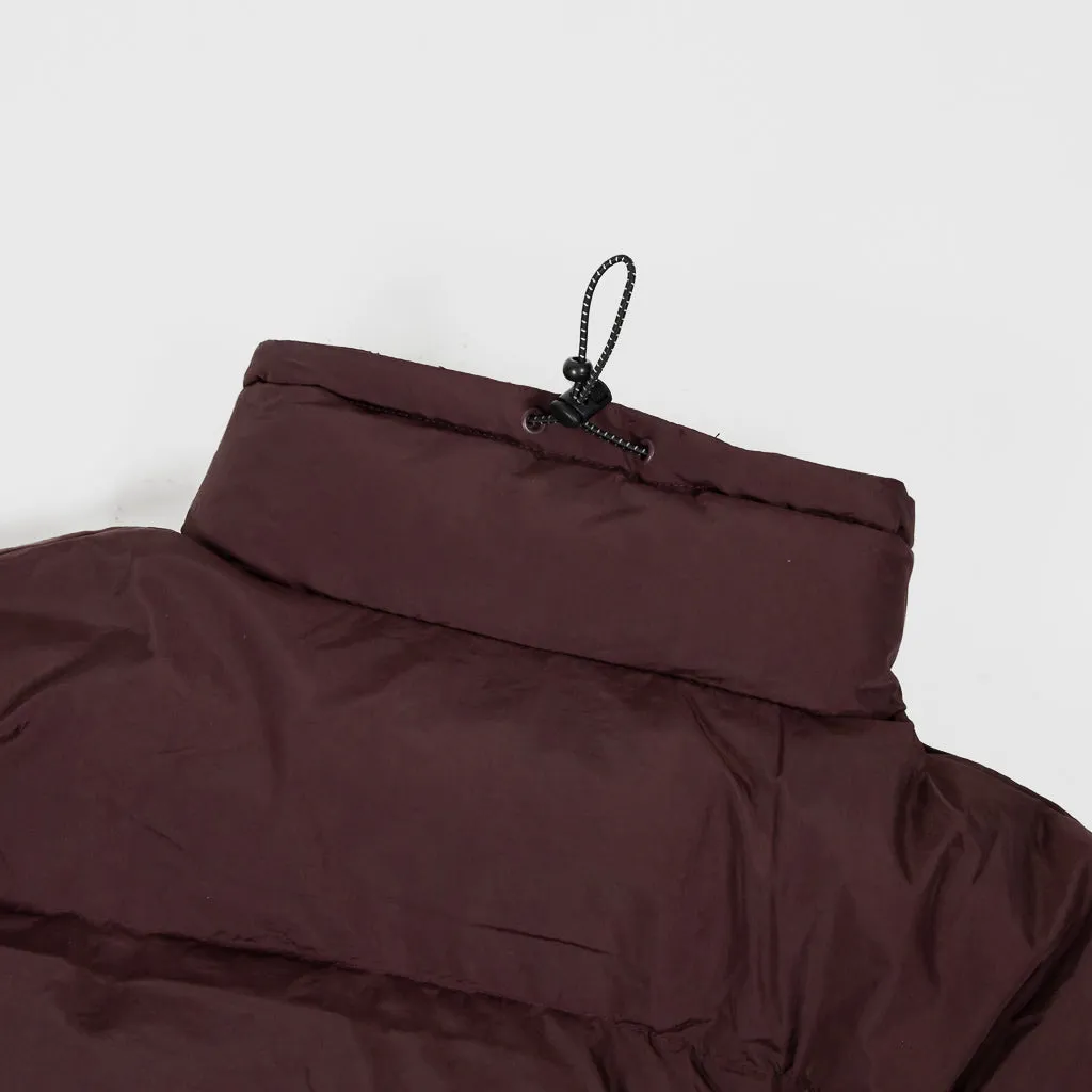 Polar Skate Co. - Pocket Puffer Jacket - Bordeaux