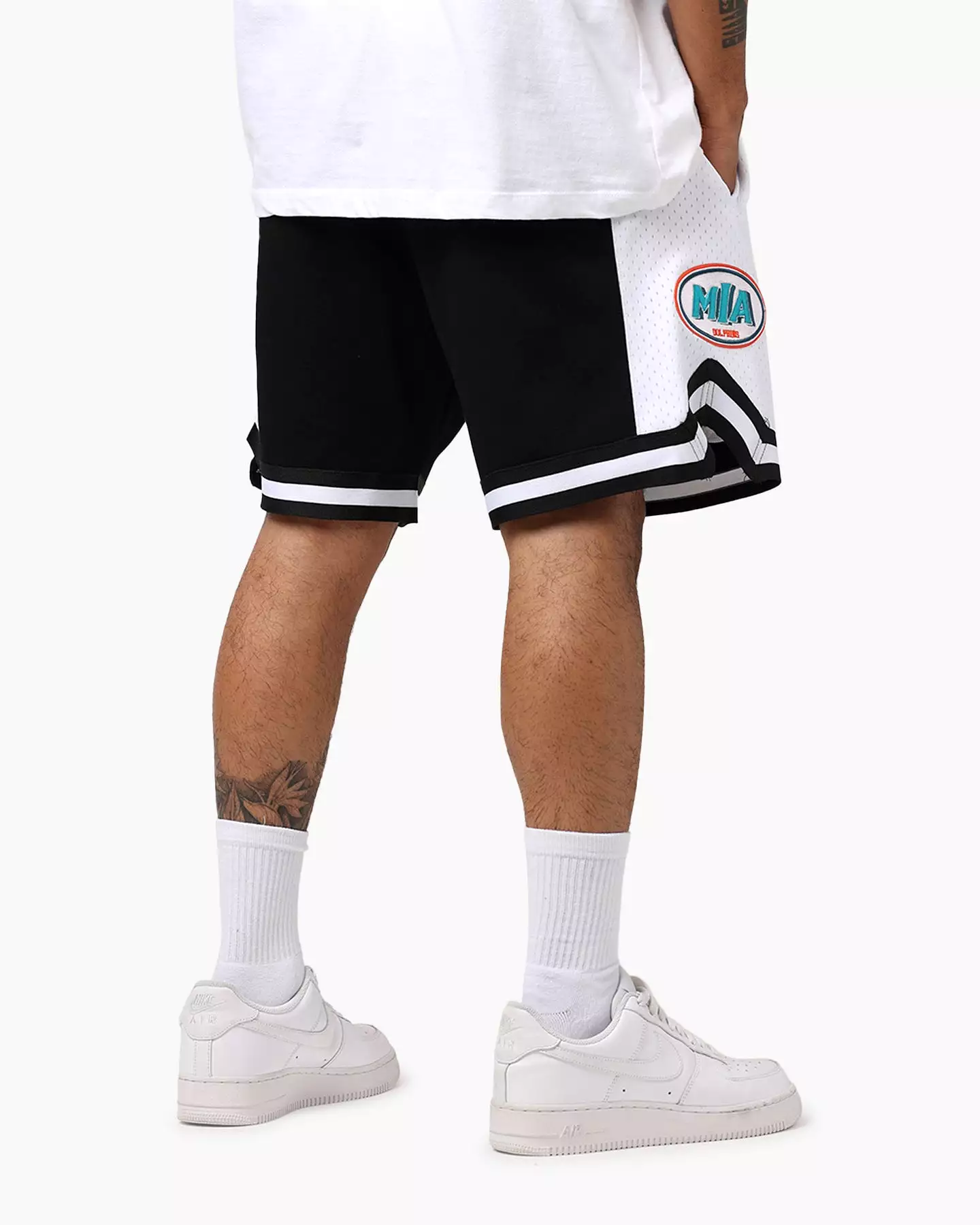 Pro Standard Miami Dolphins Fast Lane Dark 2.0 Shorts Black