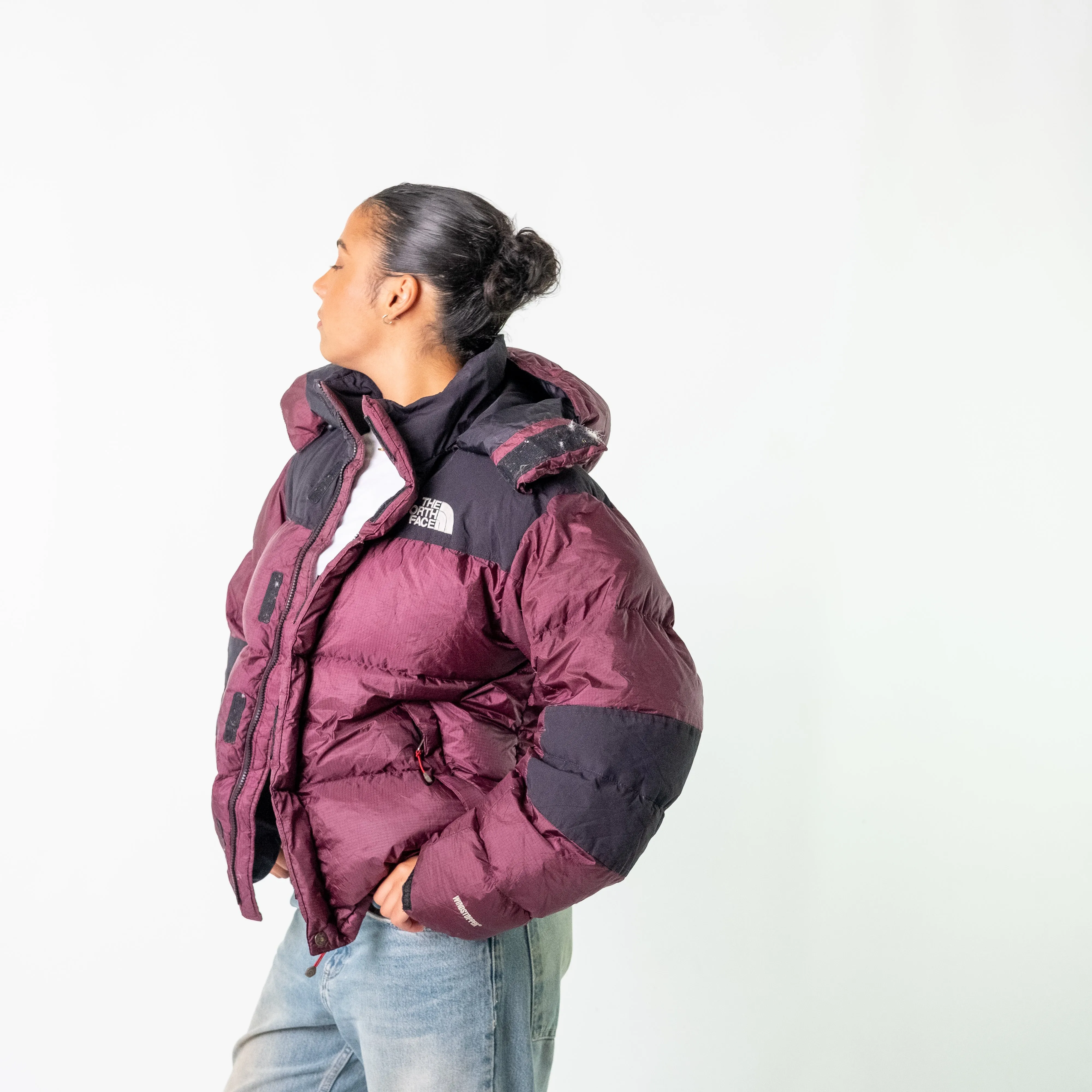 Red 90s The North Face 95 Puffer (M)