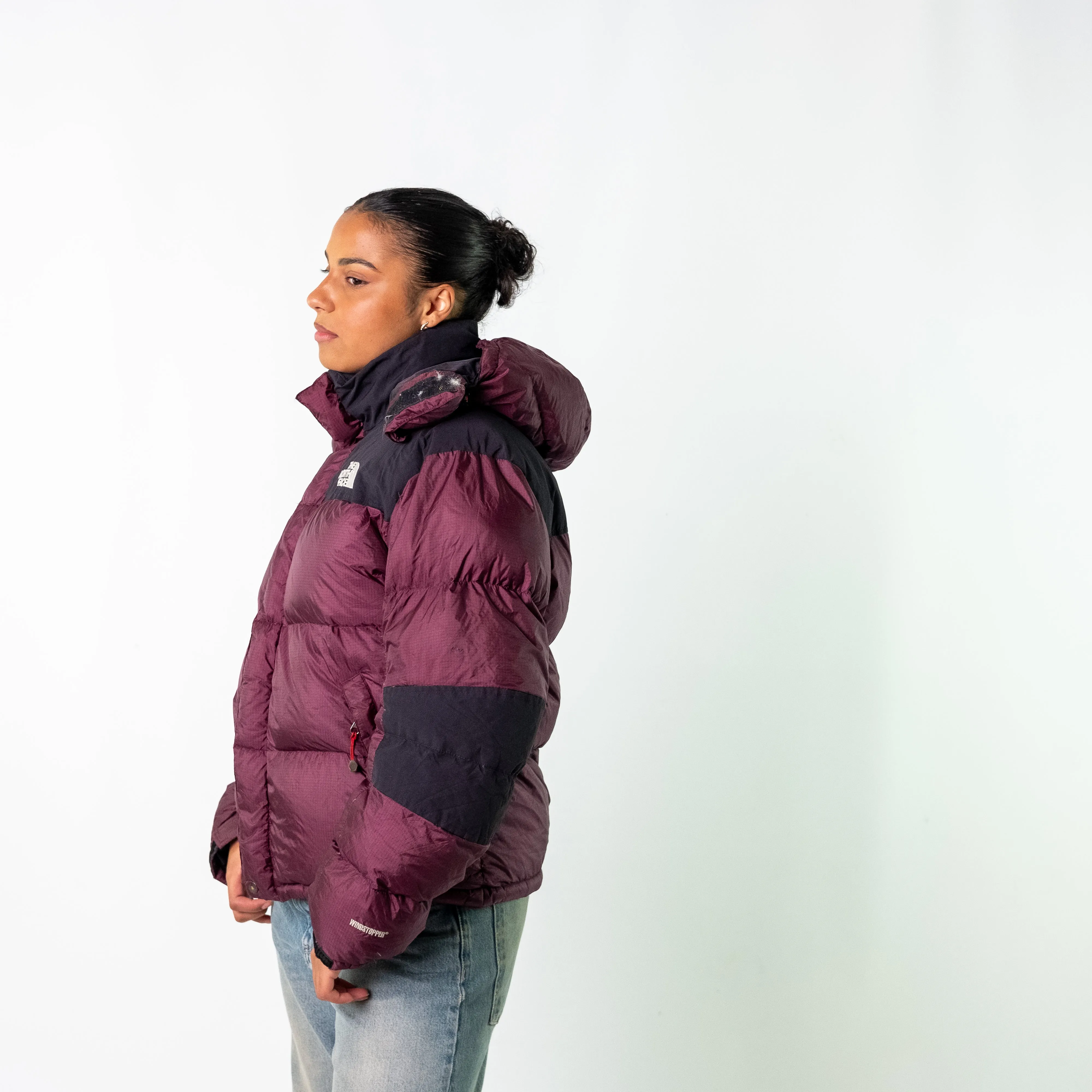 Red 90s The North Face 95 Puffer (M)