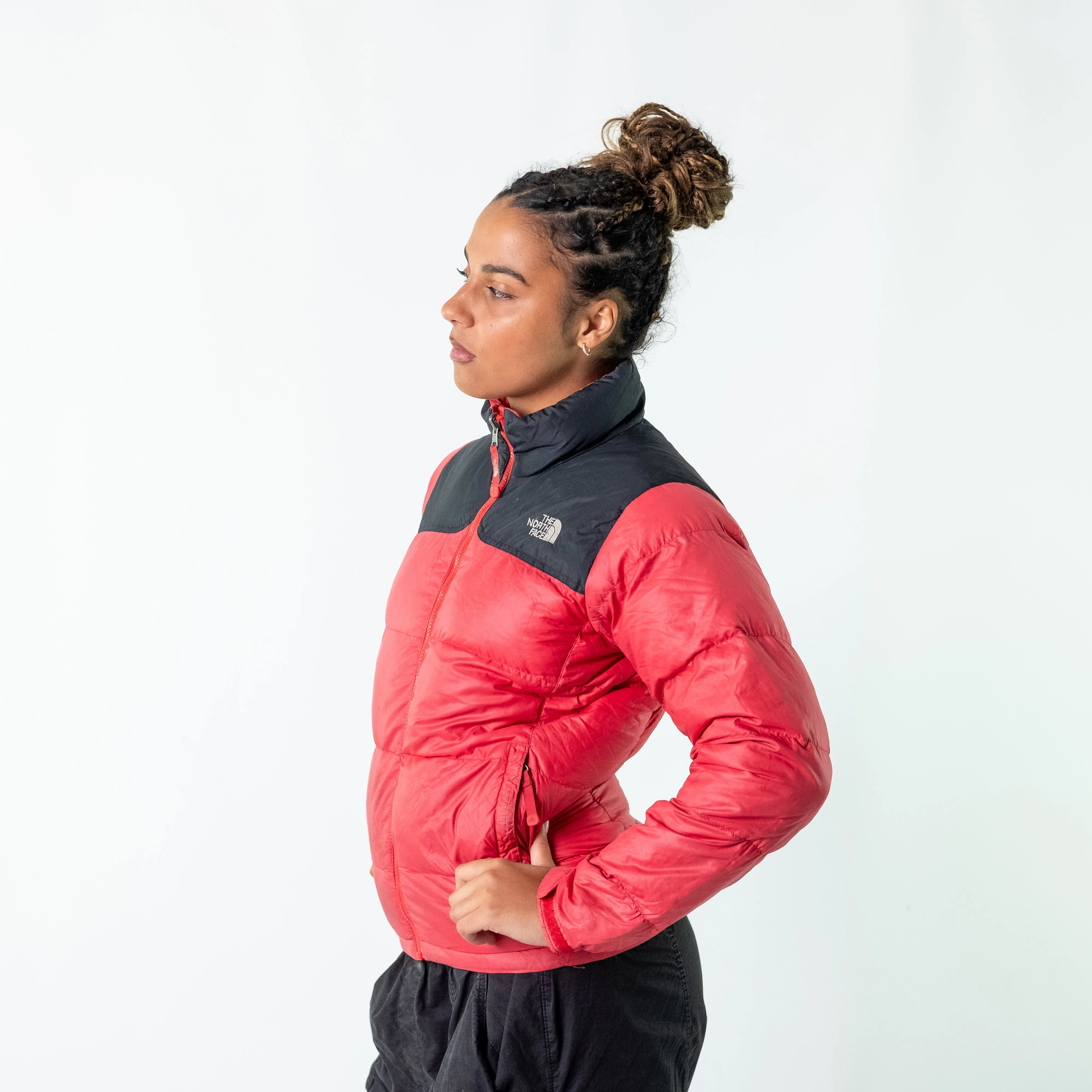 Red y2ks The North Face 80 Puffer (XS)