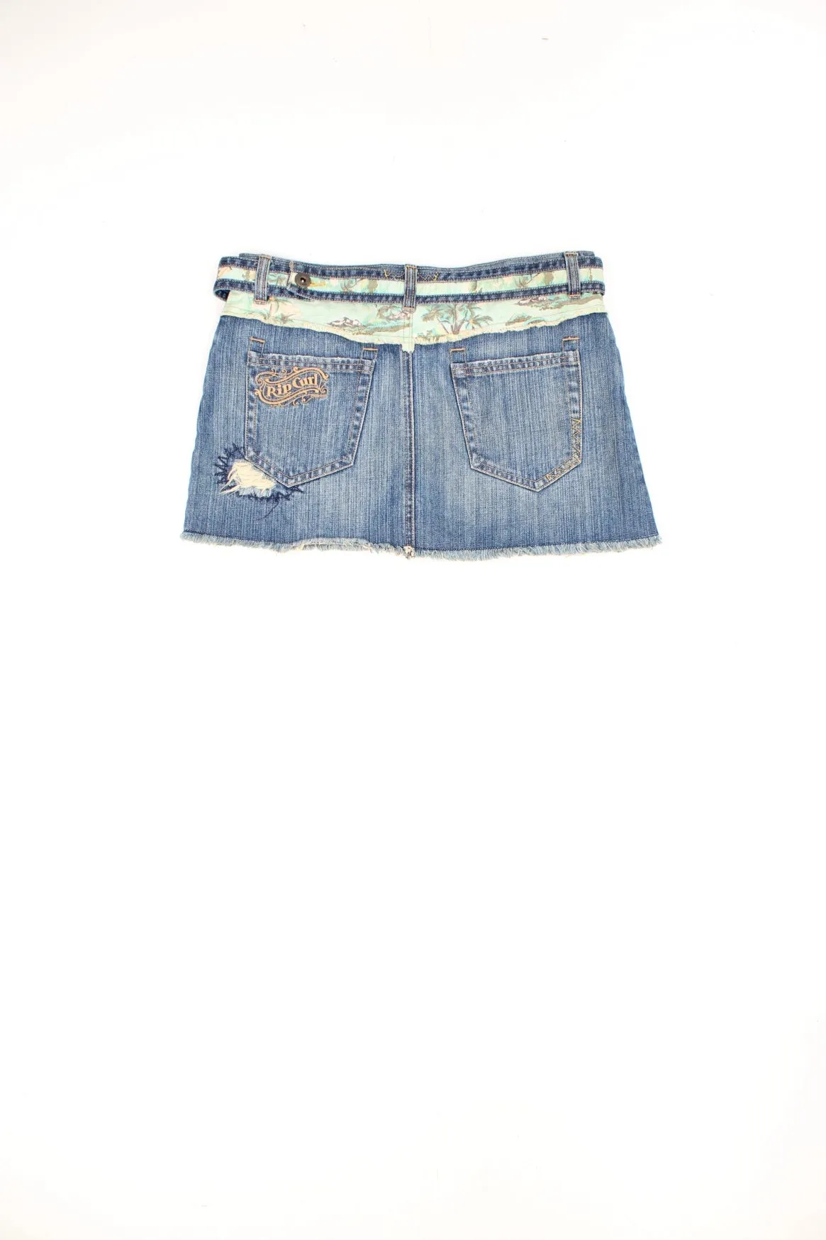 Rip Curl Denim Mini Skirt