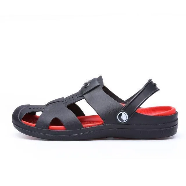 Rubber Beach Crocs Sandals