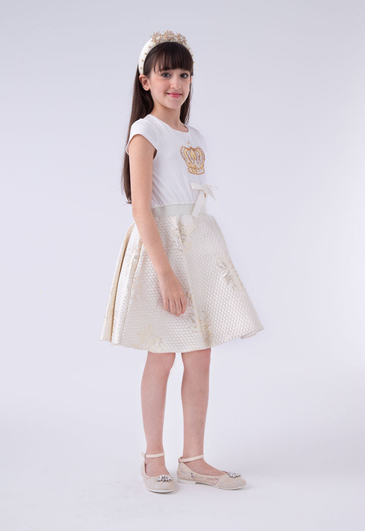 Short Sleeve Combi Dress