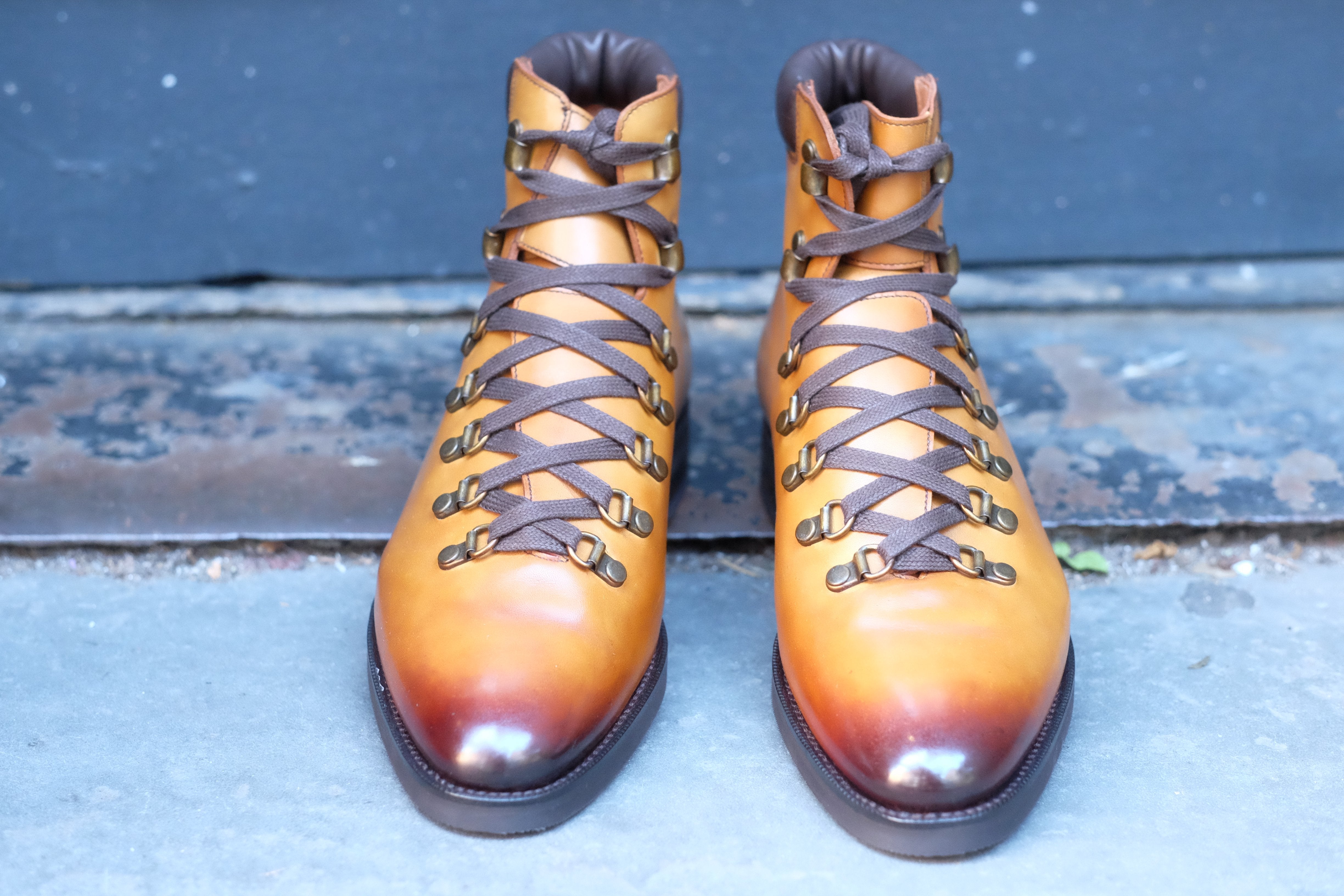 Snoqualmie - MTO - Shaded Tan Calf - TMG Last - Double City Rubber Sole