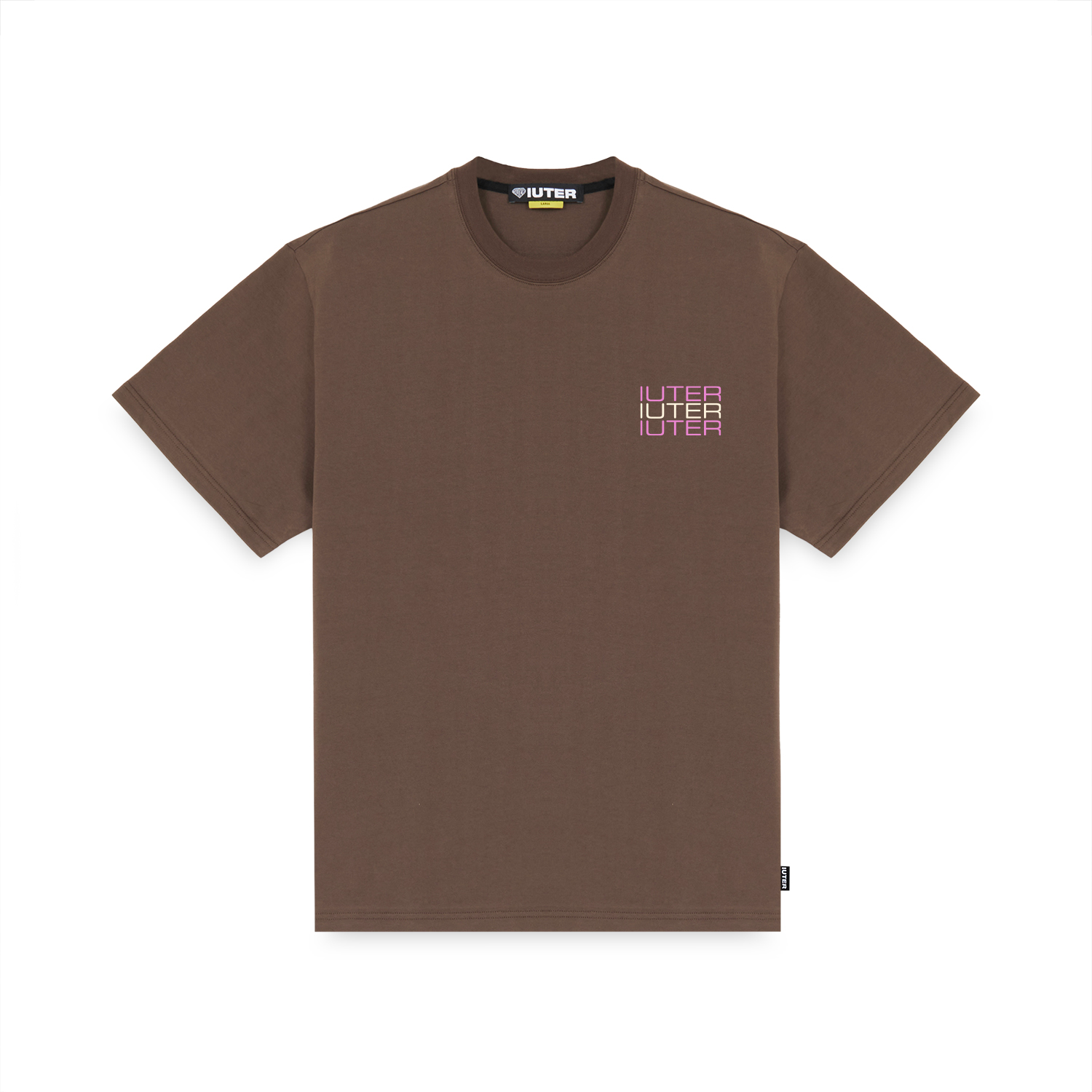 SPINE SKULLS TEE BROWN