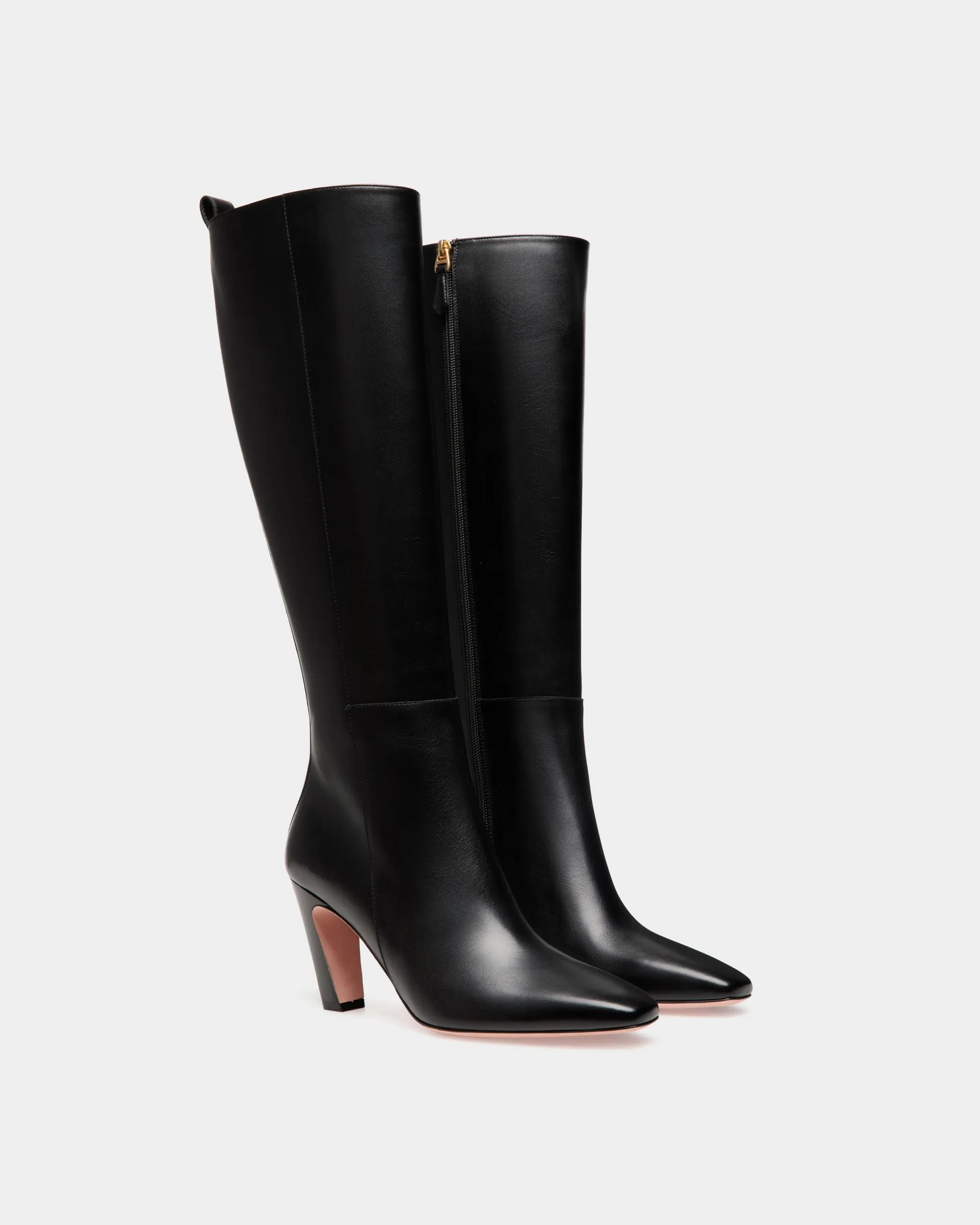 Sylt Boot in Black Leather 