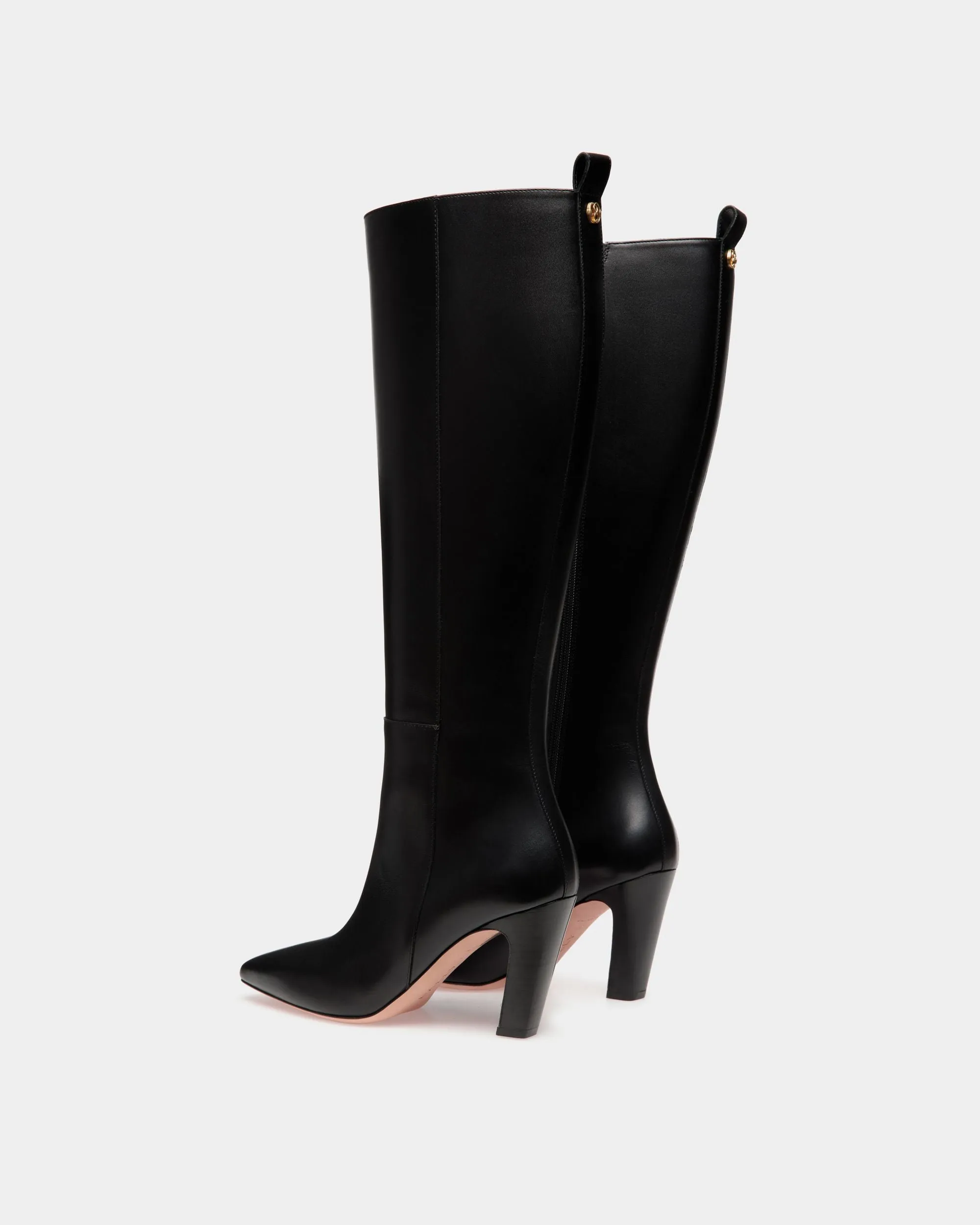 Sylt Boot in Black Leather 