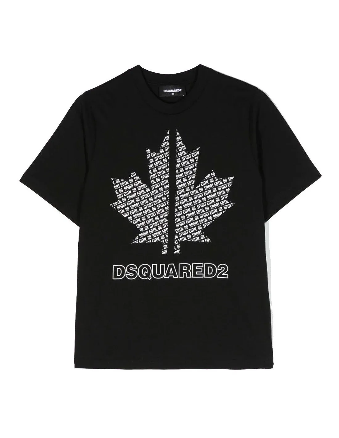 T-shirt Dsquared2 bimbo DQ1852D00MM nera