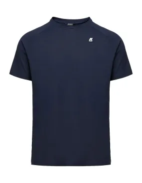 T-shirt K-way uomo K0074Q0 Edwing blu depth