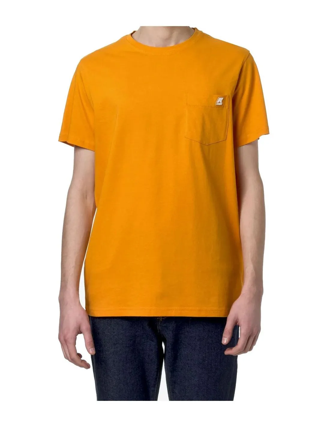 T-shirt K-way uomo K00AI30 Sigur arancione