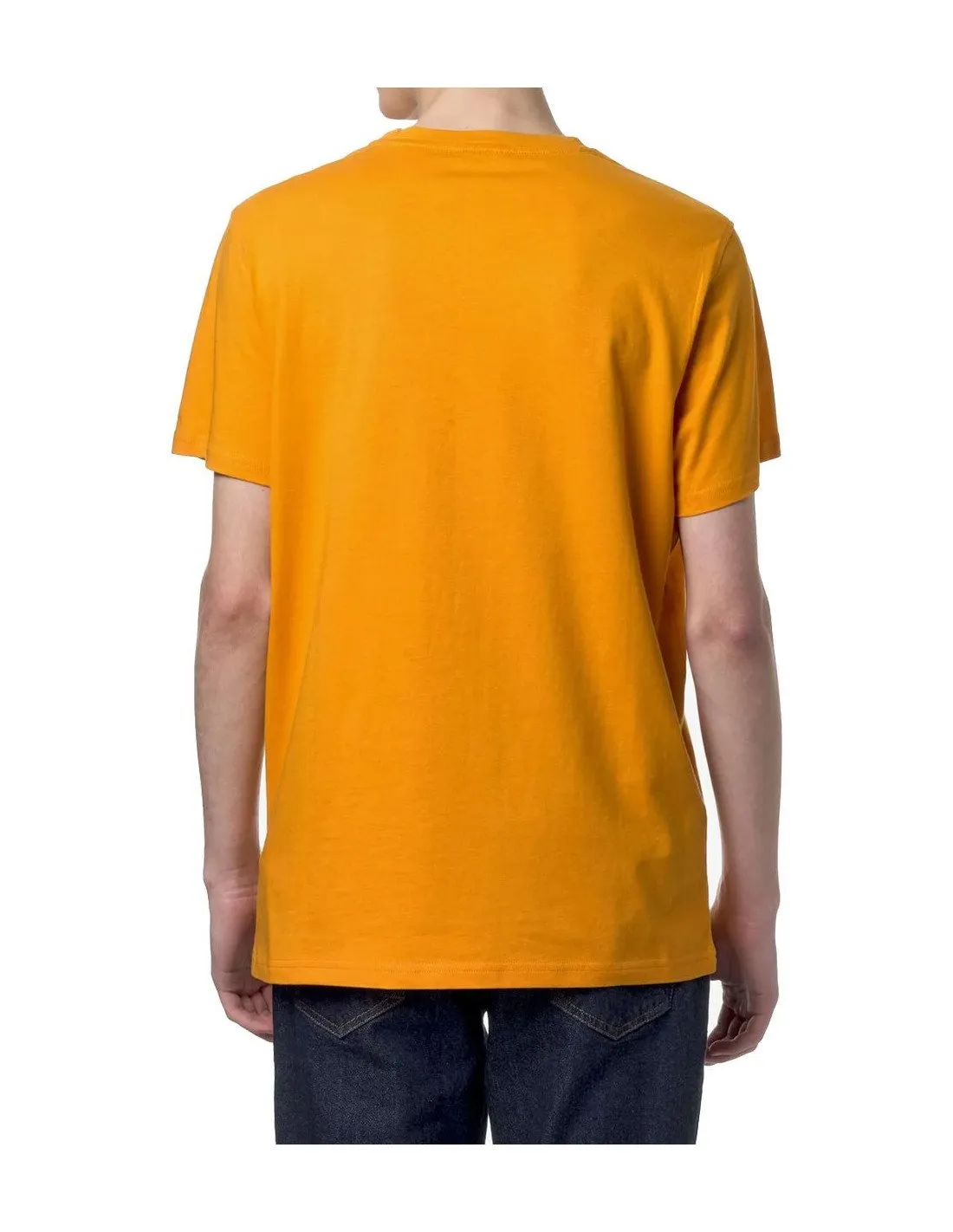 T-shirt K-way uomo K00AI30 Sigur arancione