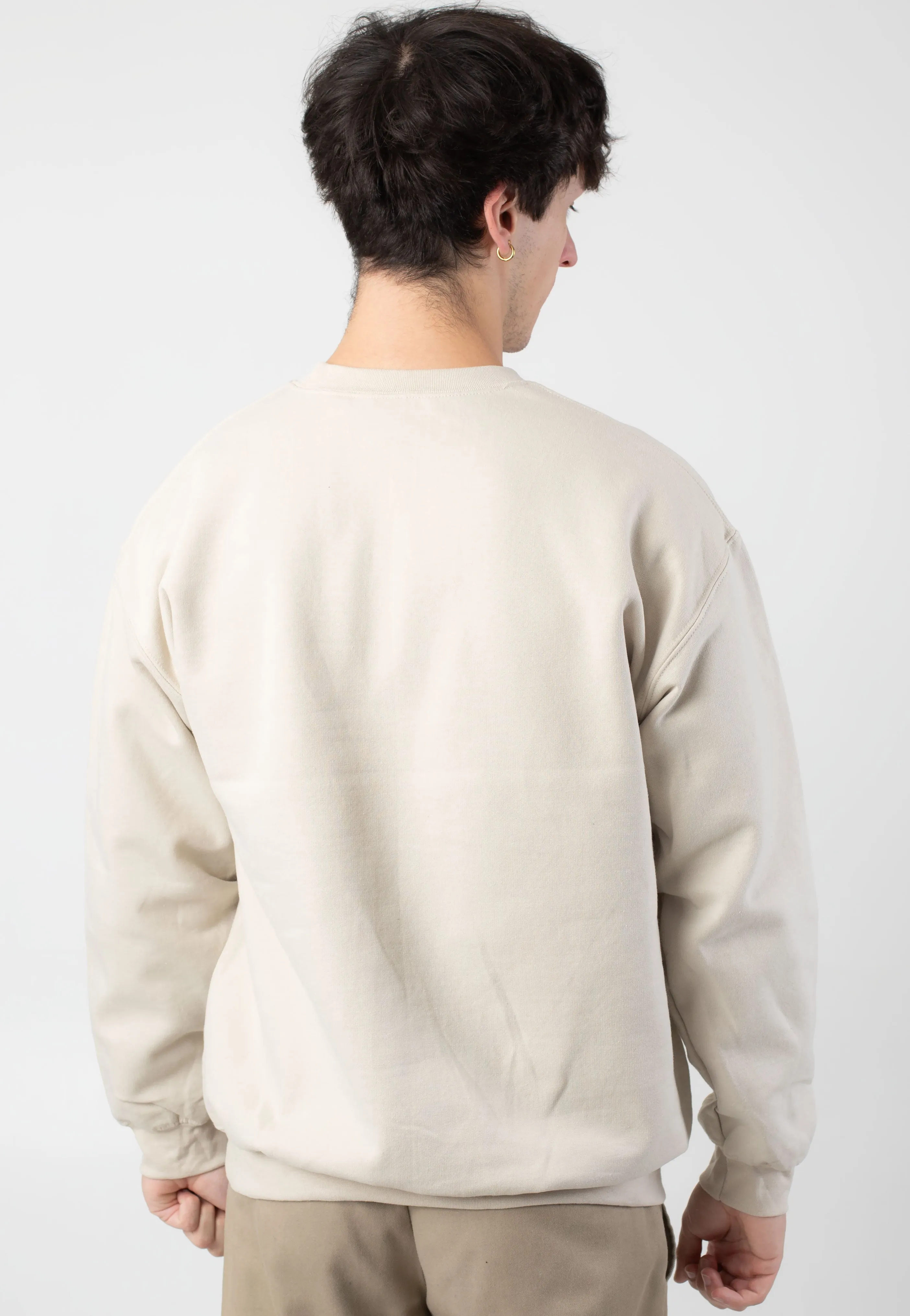 Thrown - Embroidered Extended Pain Sand - Sweater